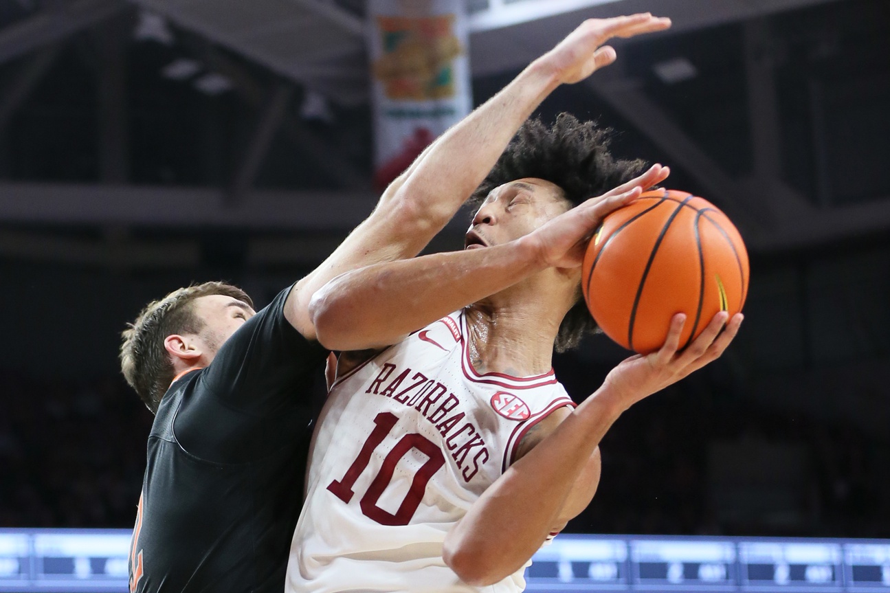 college basketball picks Jaylin Williams Arkansas Razorbacks predictions best bet odds