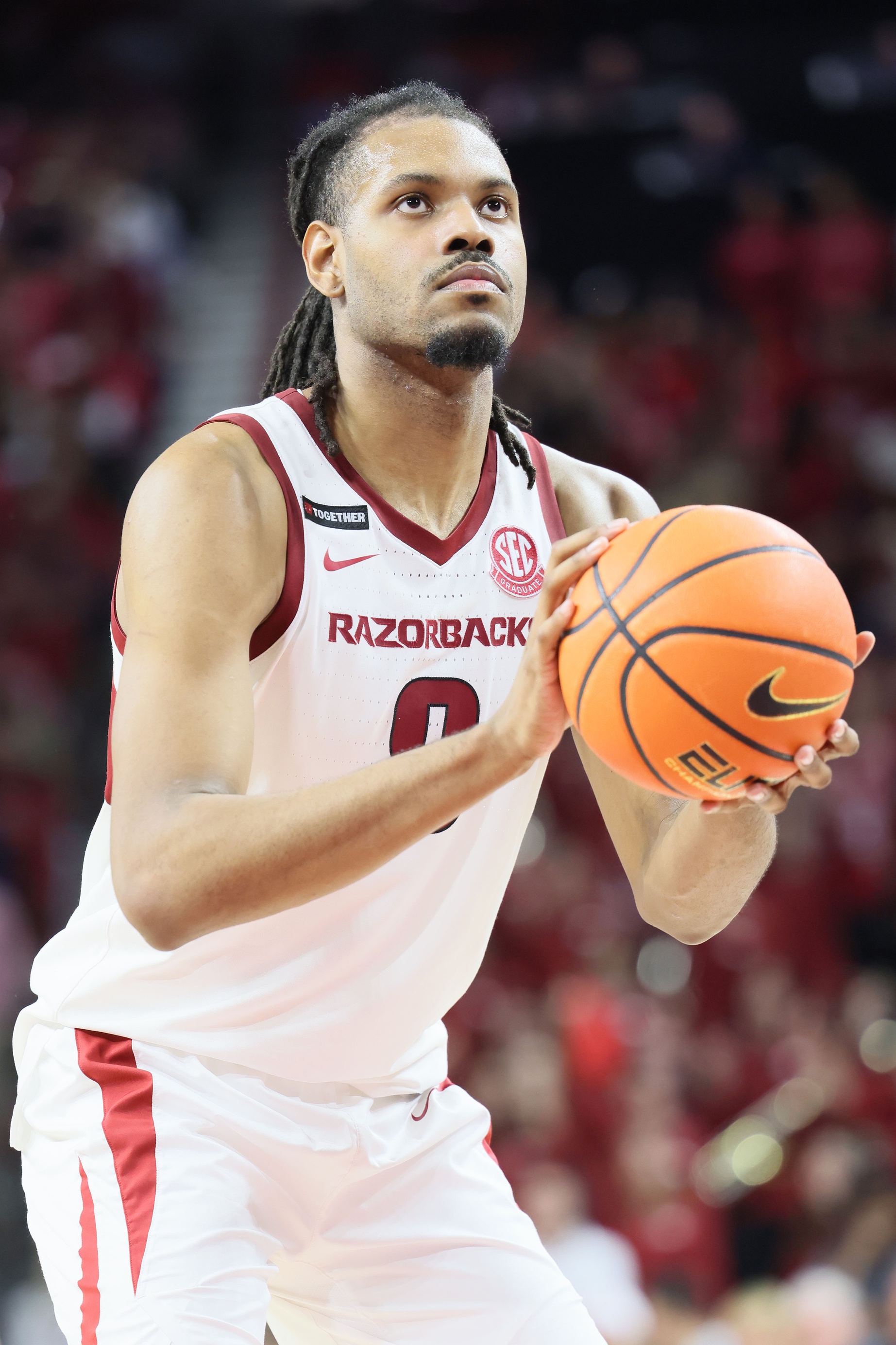 college basketball picks Jonas Aidoo Arkansas Razorbacks predictions best bet odds