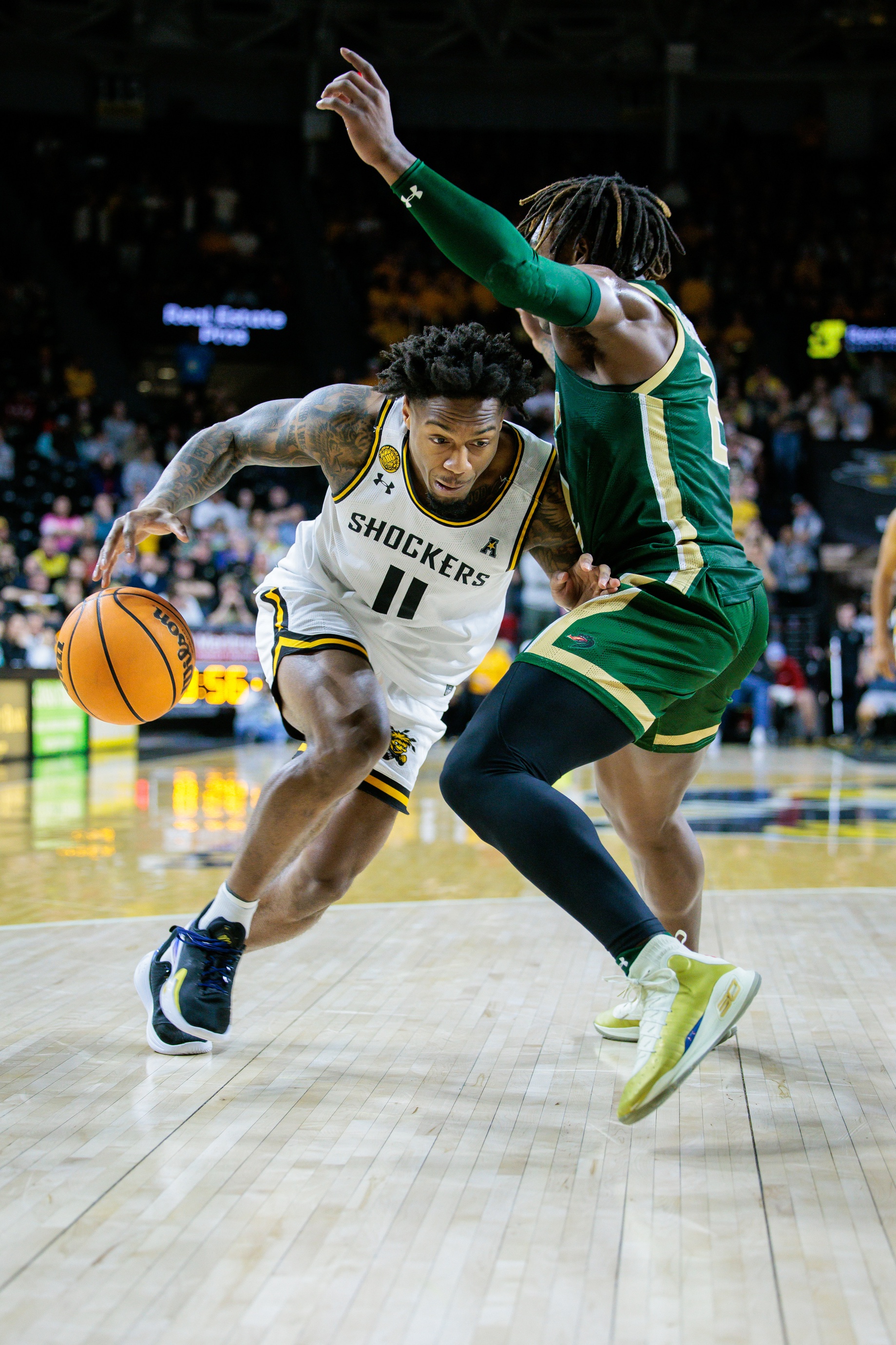college basketball picks Justin Hill Wichita State Shockers predictions best bet odds