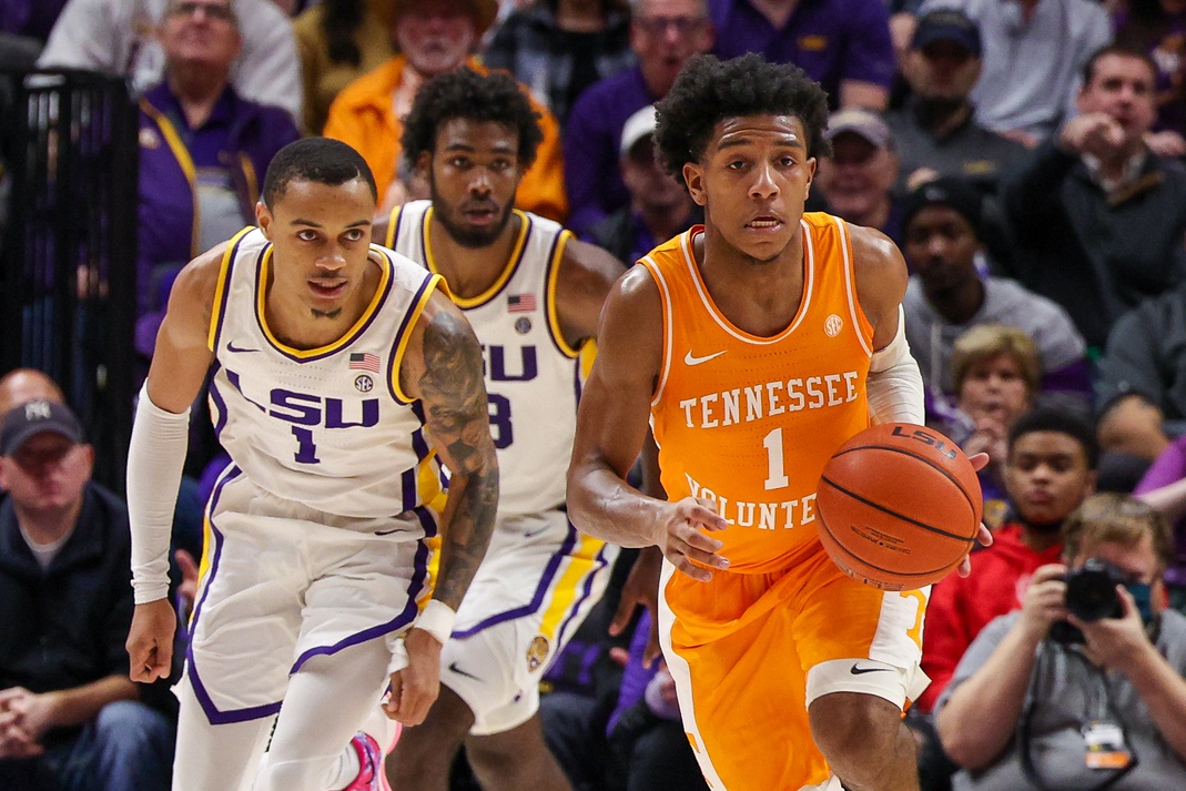 college basketball picks Kennedy Chandler Tennessee Volunteers predictions best bet odds
