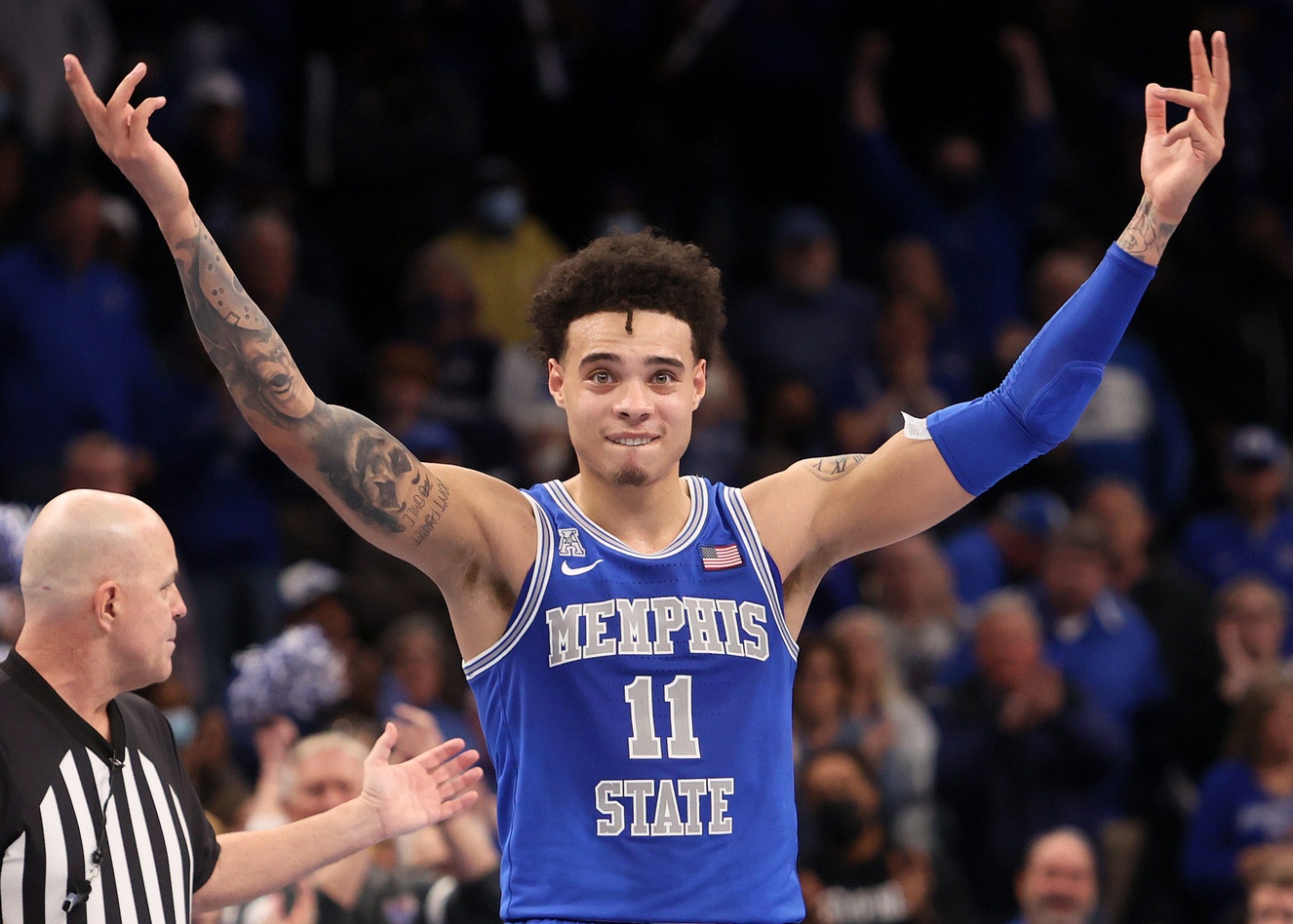 college basketball picks Lester Quinones Memphis Tigers predictions best bet odds