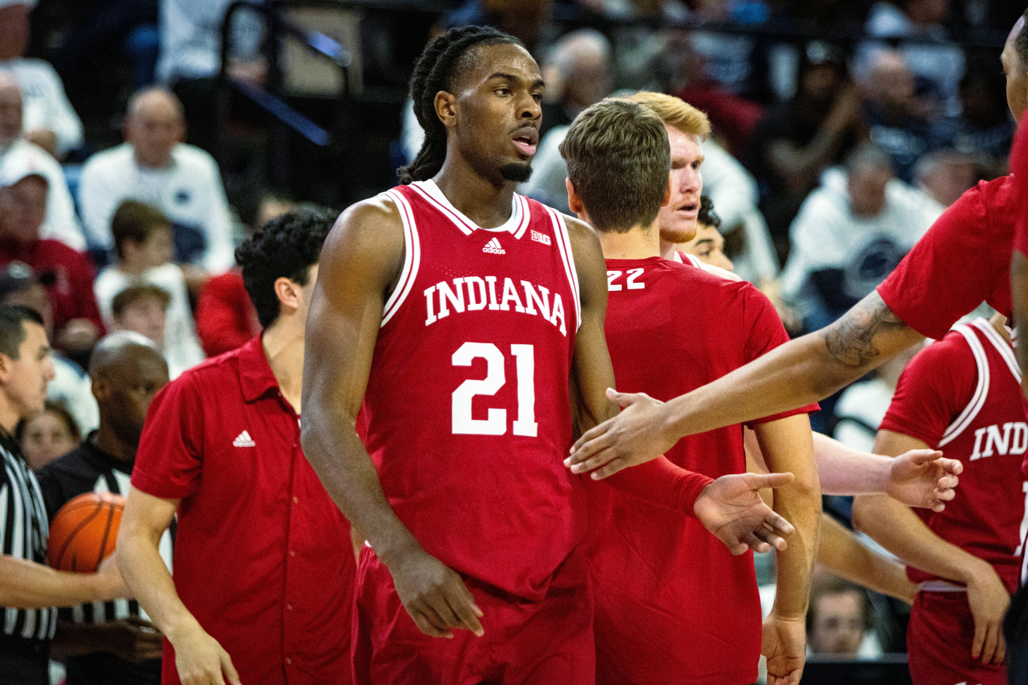 college basketball picks Mackenzie Mgbako Indiana Hoosiers predictions best bet odds