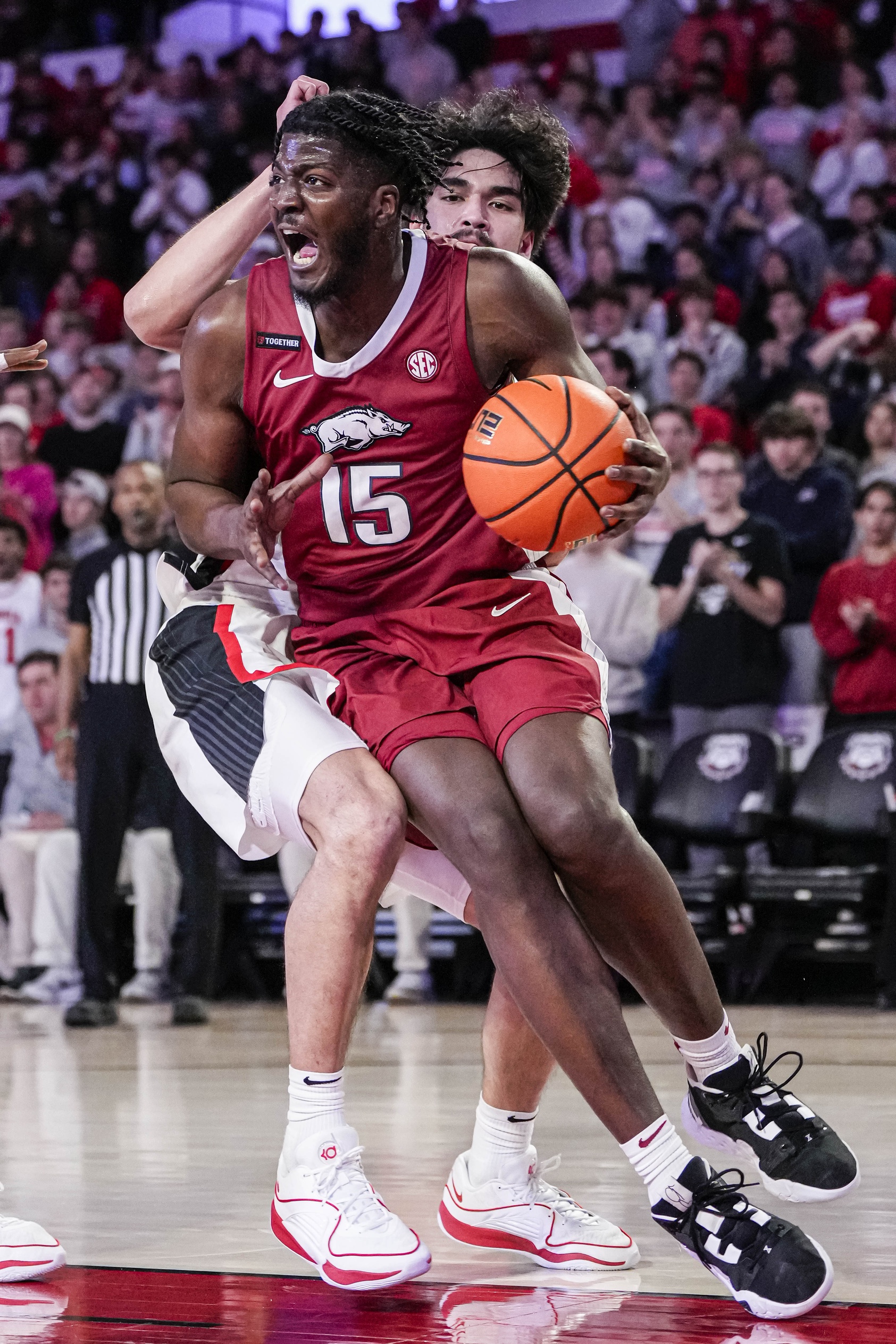 college basketball picks Makhi Mitchell Arkansas Razorbacks predictions best bet odds