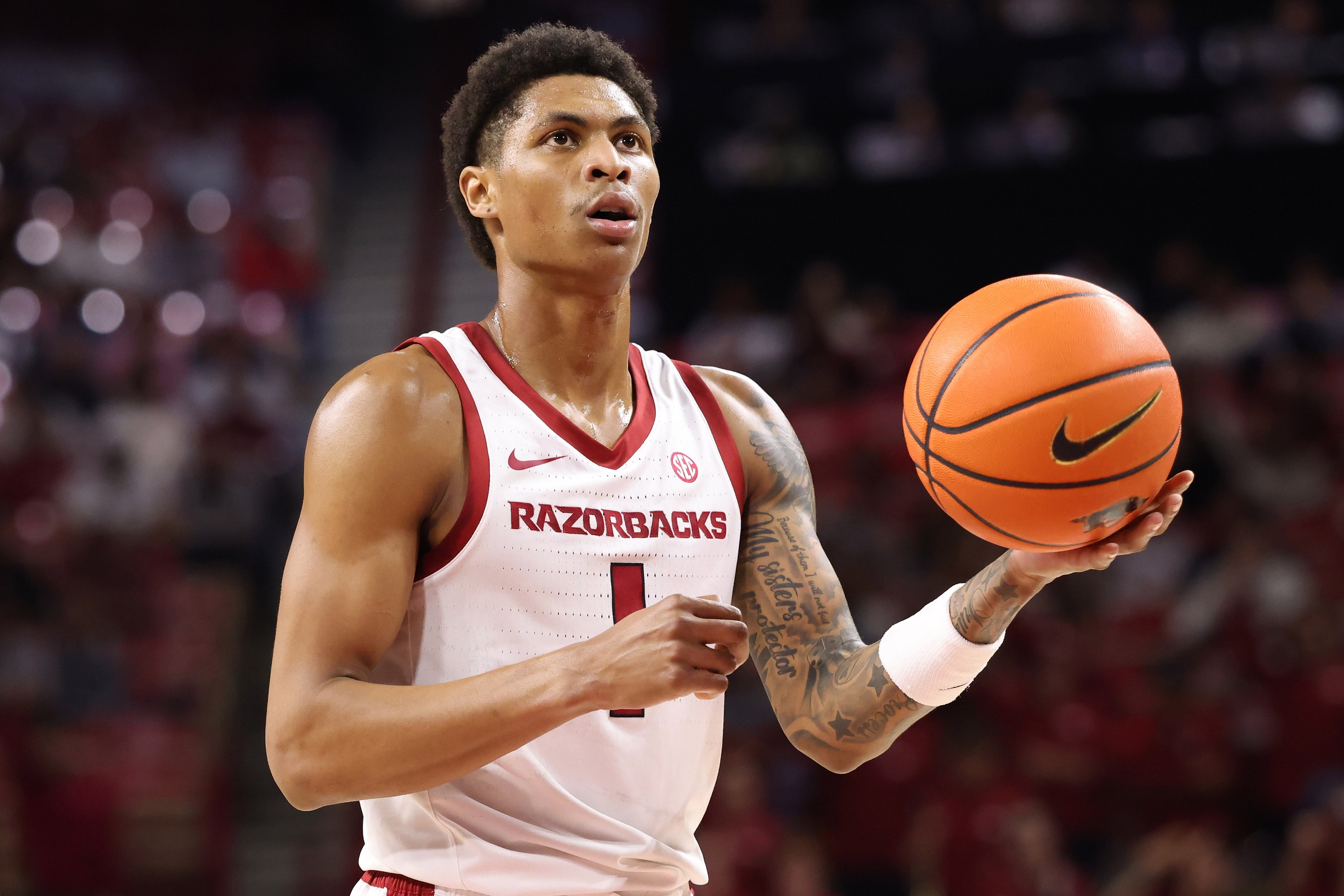 college basketball picks Meleek Thomas Arkansas Razorbacks predictions best bet odds