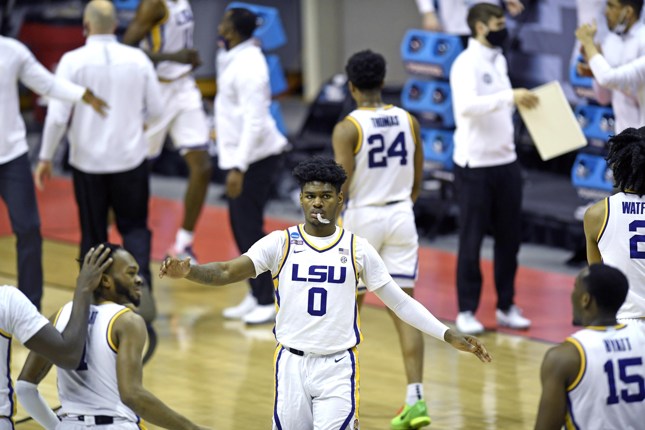 college basketball picks Mwani Wilkinson LSU Tigers predictions best bet odds