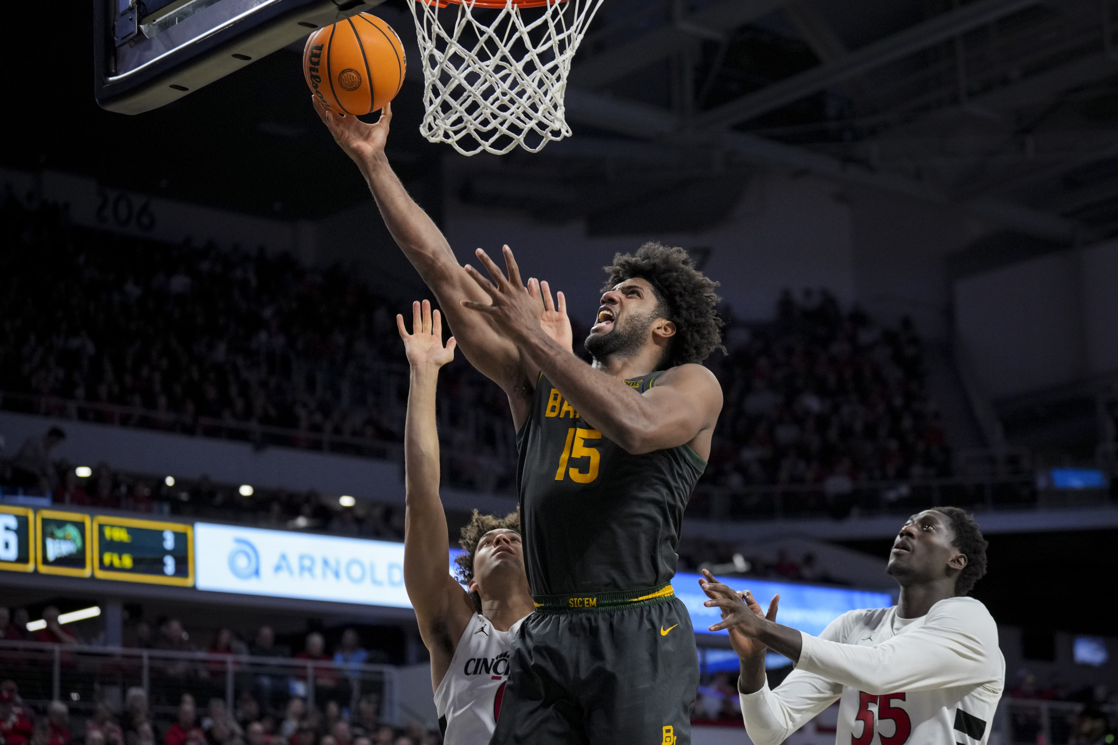 college basketball picks Norchad Omier Baylor Bears predictions best bet odds