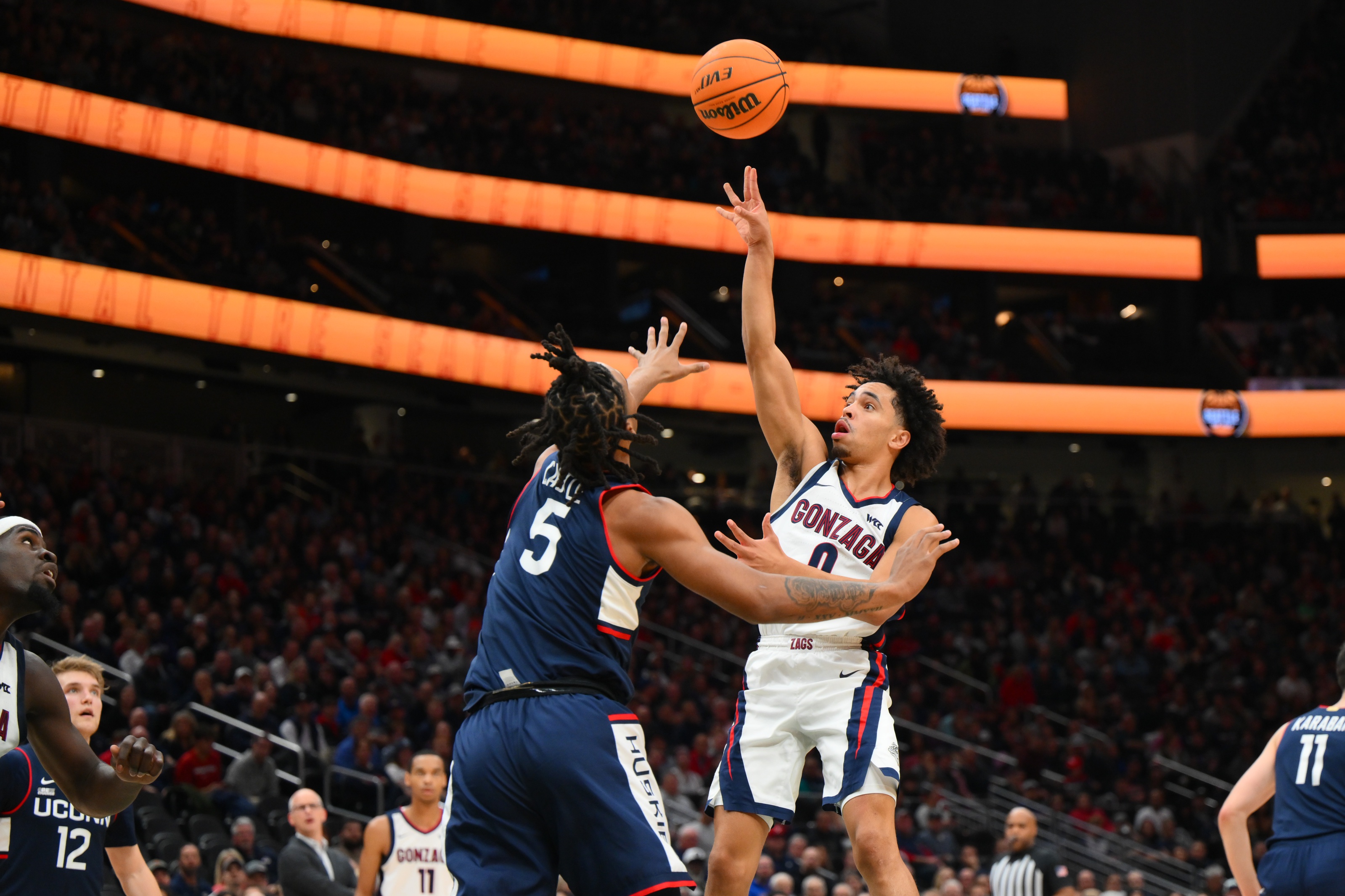 college basketball picks Ryan Nembhard Gonzaga Bulldogs predictions best bet odds