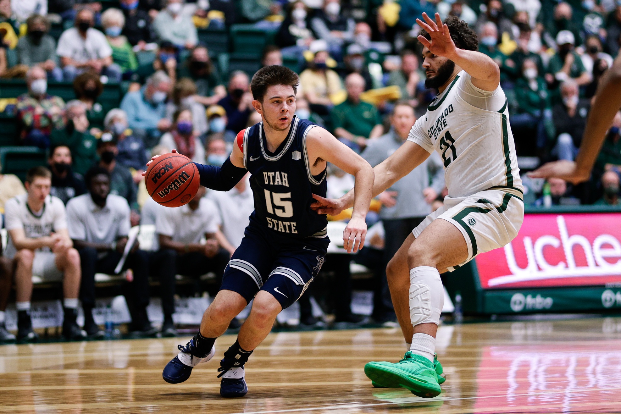 college basketball picks Rylan Jones Utah State Aggies predictions best bet odds