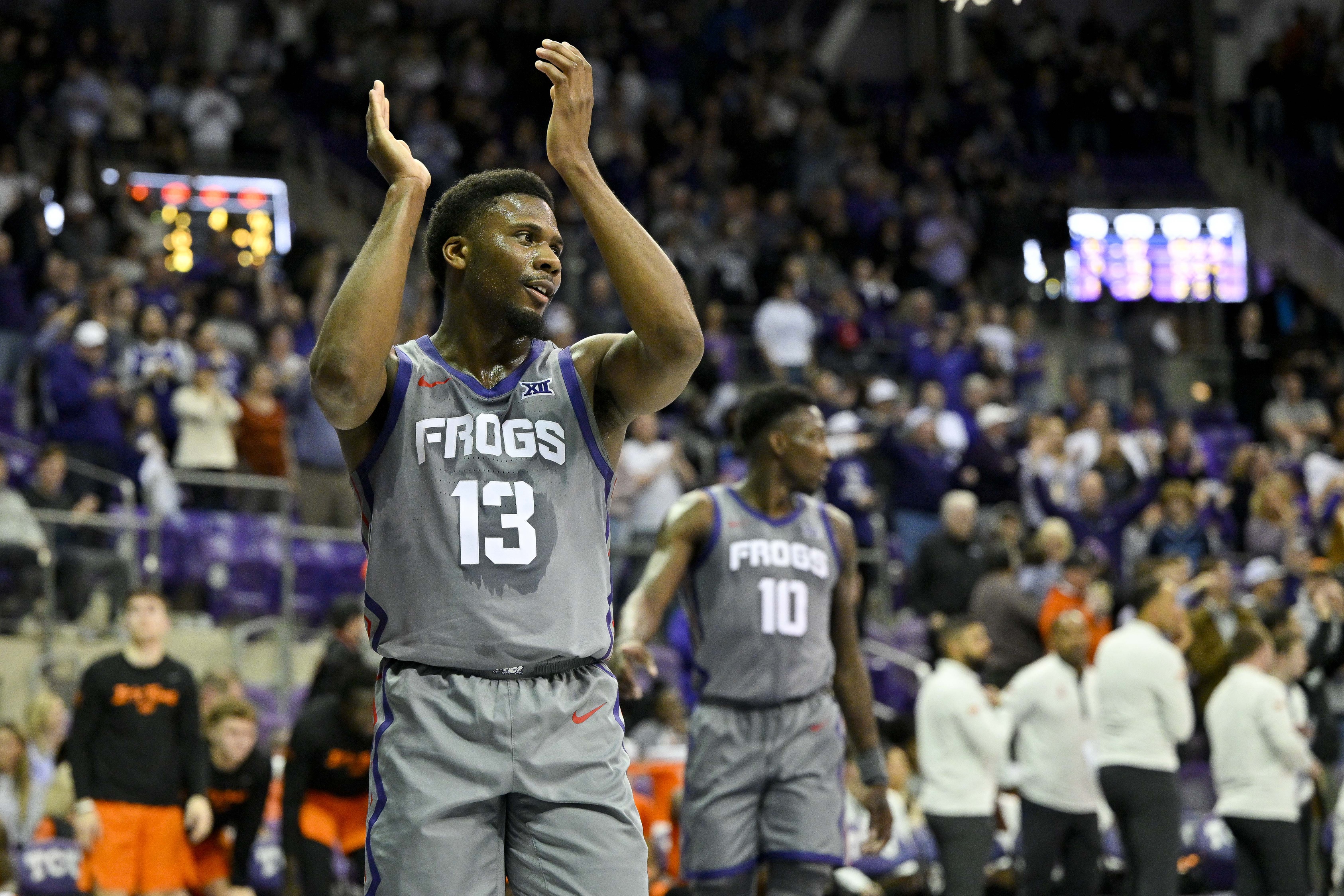 college basketball picks Shahada Wells TCU Horned Frogs predictions best bet odds