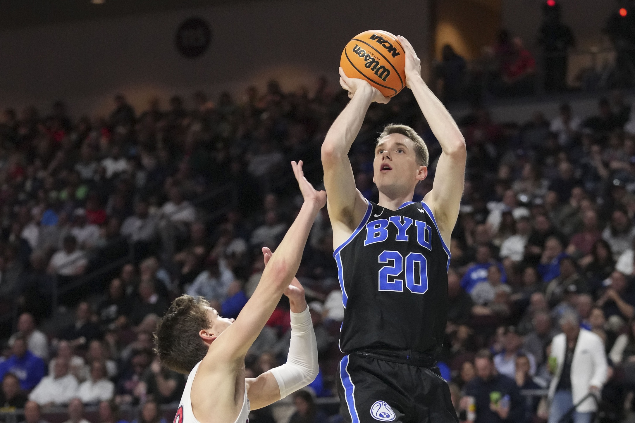 college basketball picks Spencer Johnson BYU Cougars predictions best bet odds