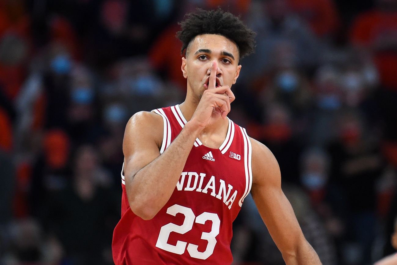 college basketball picks Trayce Jackson-Davis Indiana Hoosiers predictions best bet odds