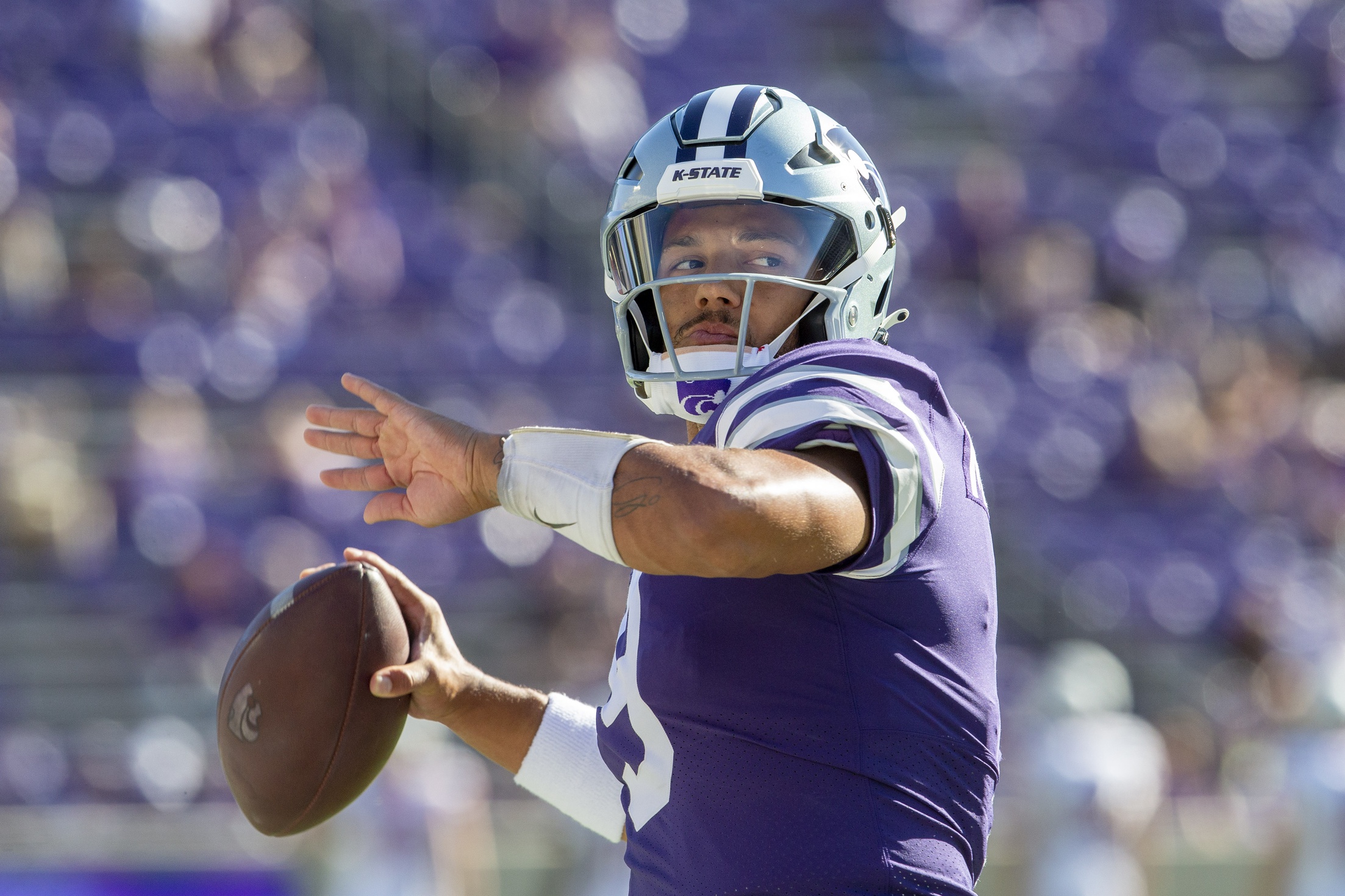 college football picks Adrian Martinez kansas state wildcats predictions best bet odds