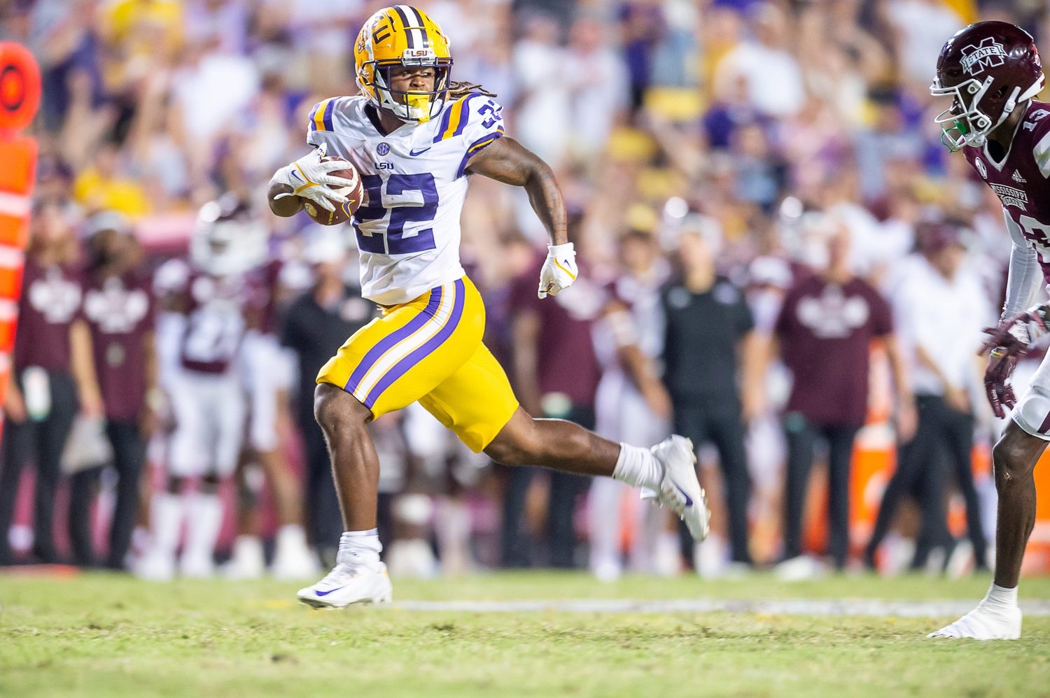 college football picks Armoni Goodwin lsu tigers predictions best bet odds
