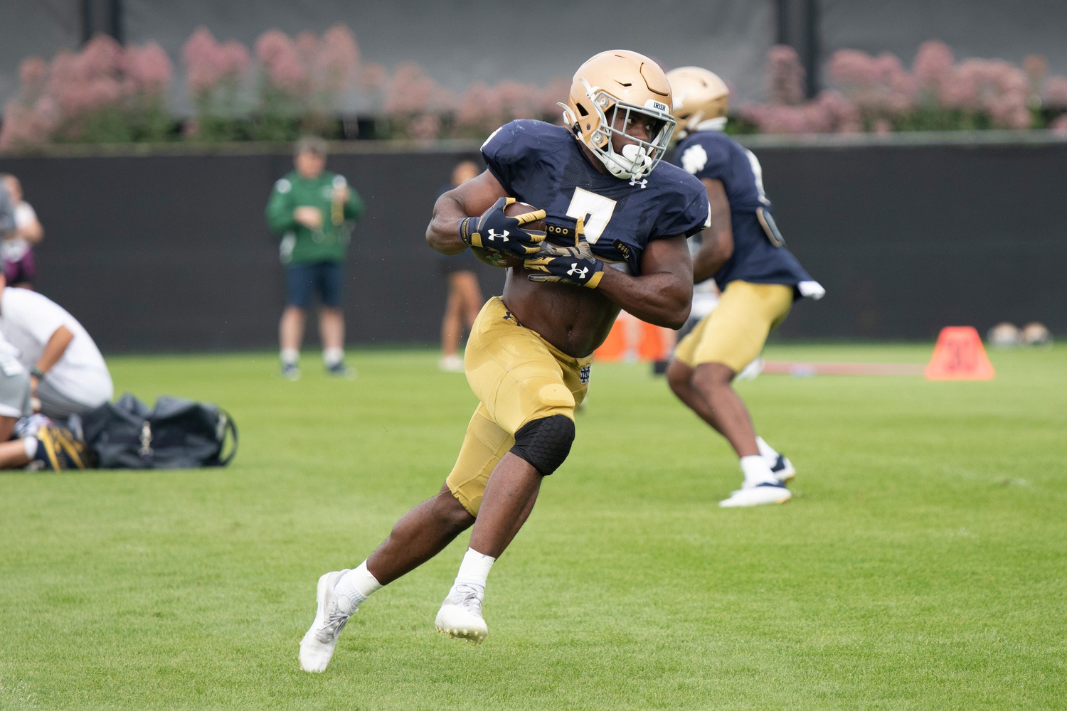 college football picks Audric Estime Notre Dame Fighting Irish predictions best bet odds