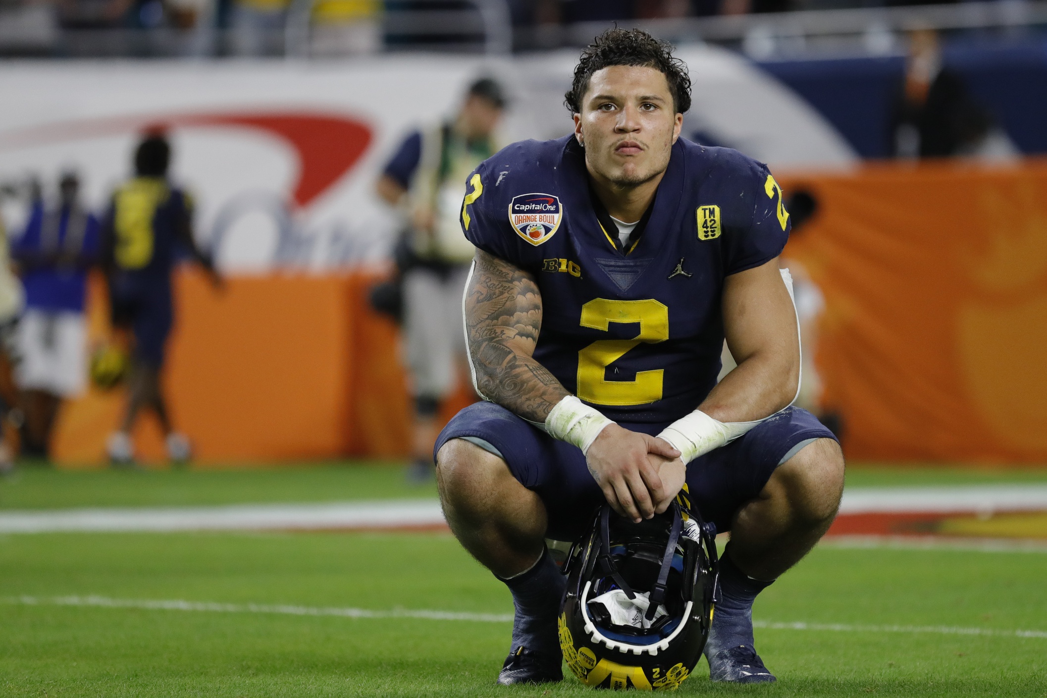 college football picks Blake Corum michigan wolverines predictions best bet odds