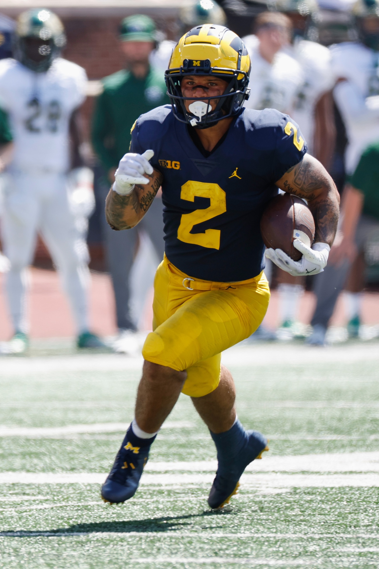 college football picks Blake Corum michigan wolverines predictions best bet odds
