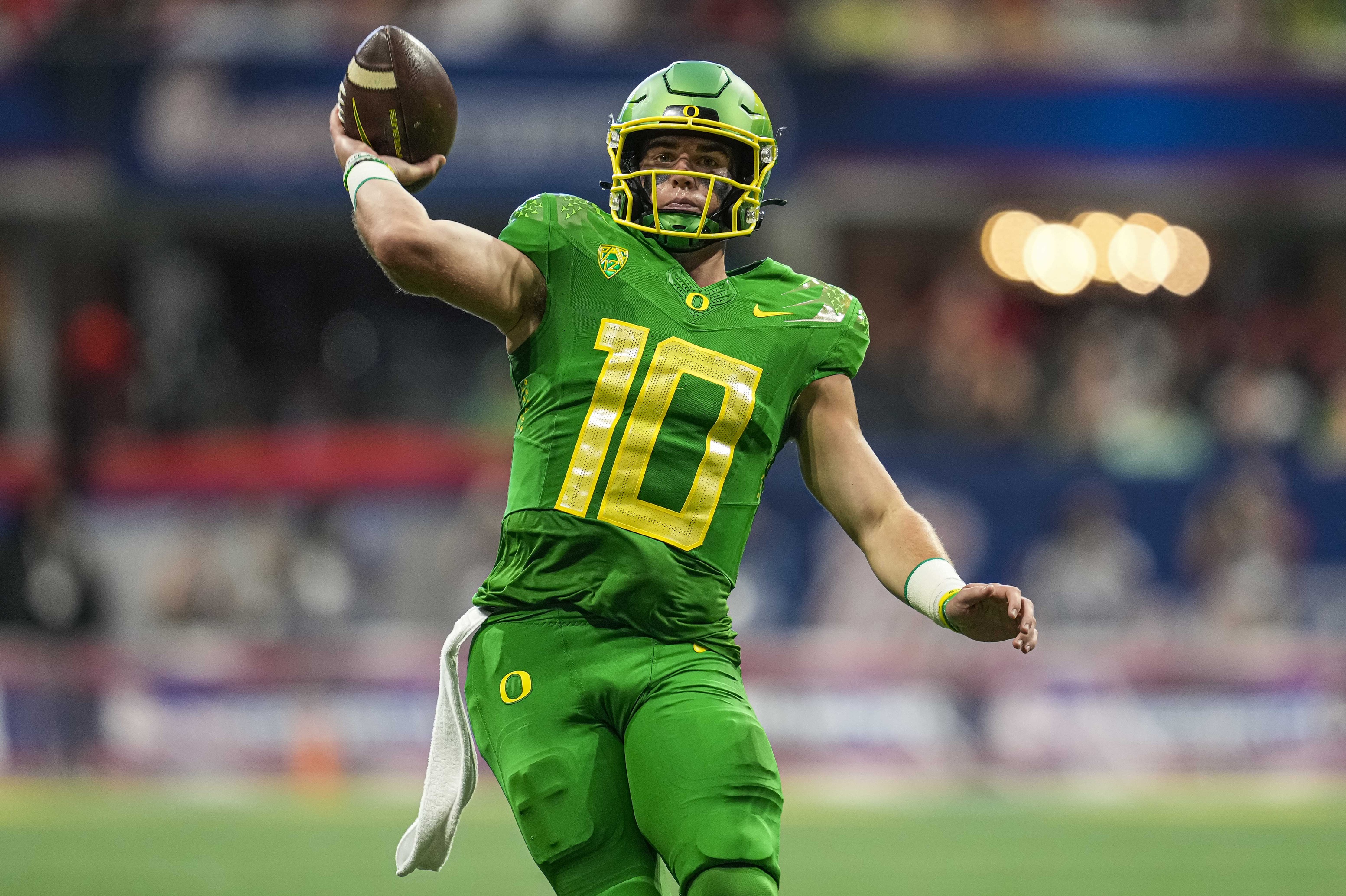 college football picks Bo Nix oregon ducks predictions best bet odds