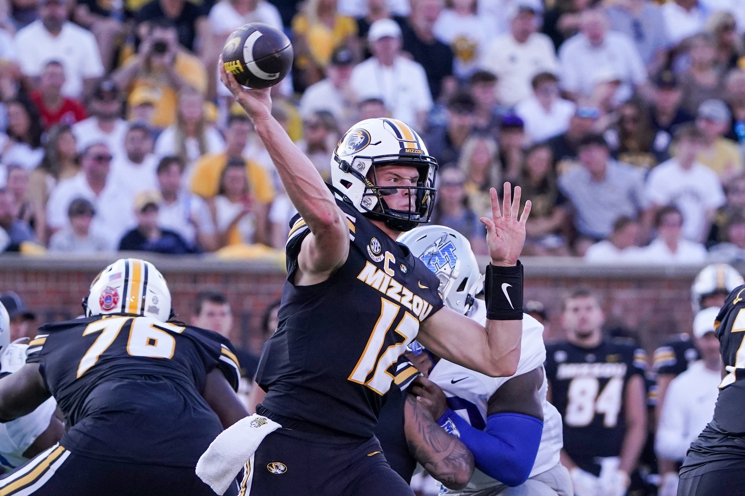 college football picks Brady Cook Missouri Tigers predictions best bet odds