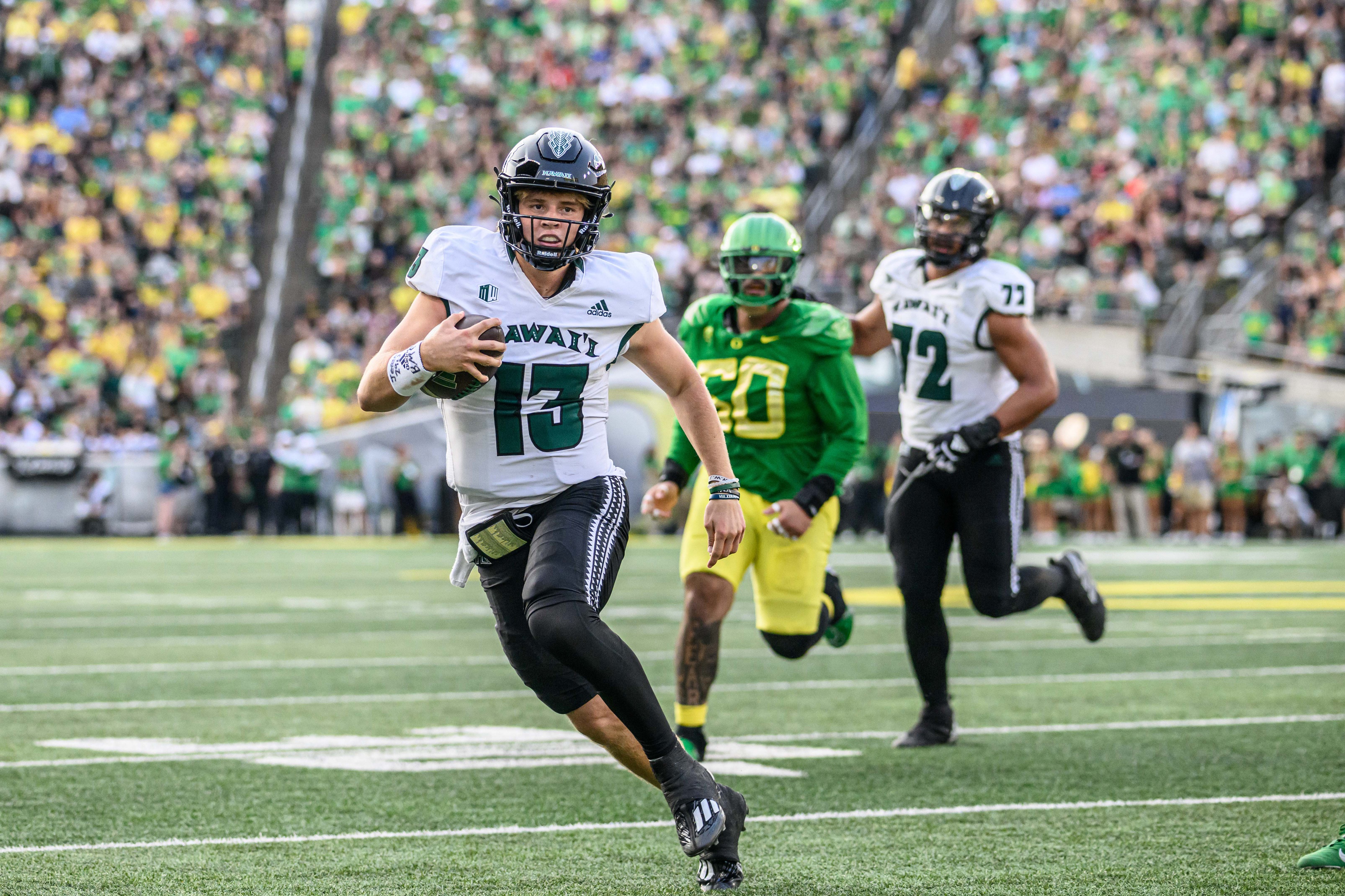 college football picks Brayden Schager Hawaii Warriors predictions best bet odds