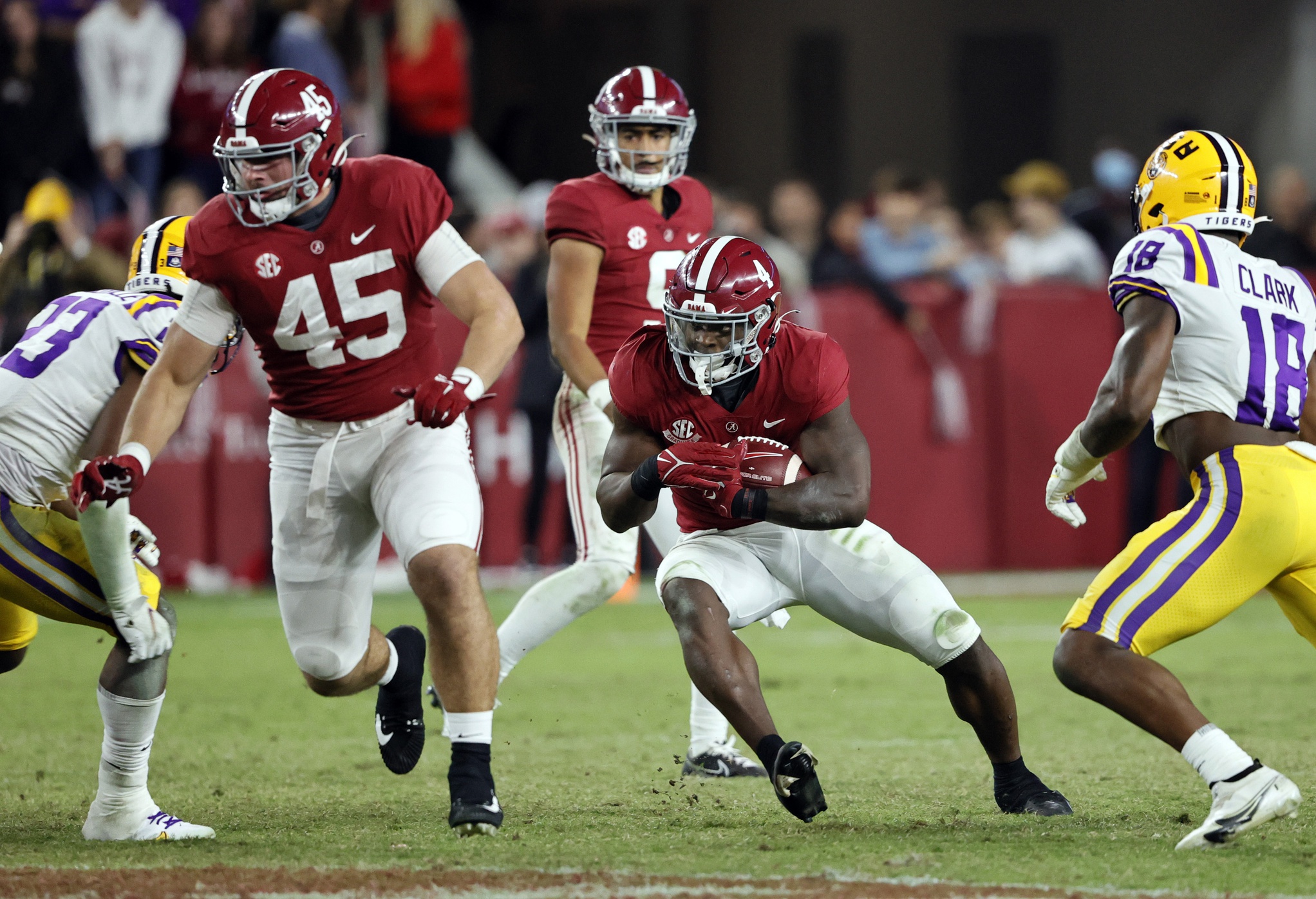 college football picks Brian Robinson Alabama Crimson Tide predictions best bet odds