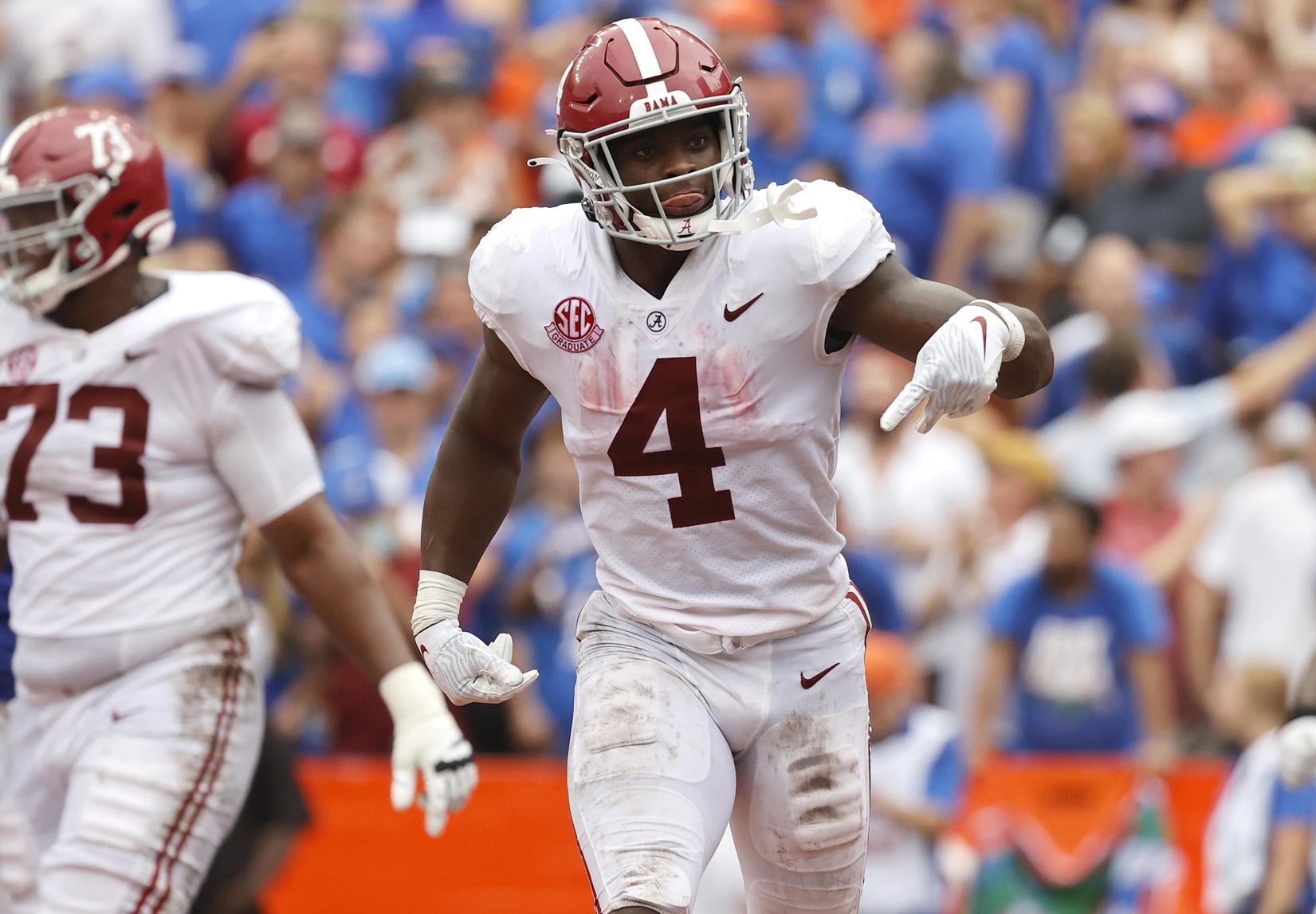 college football picks Brian Robinson alabama crimson tide predictions best bet odds