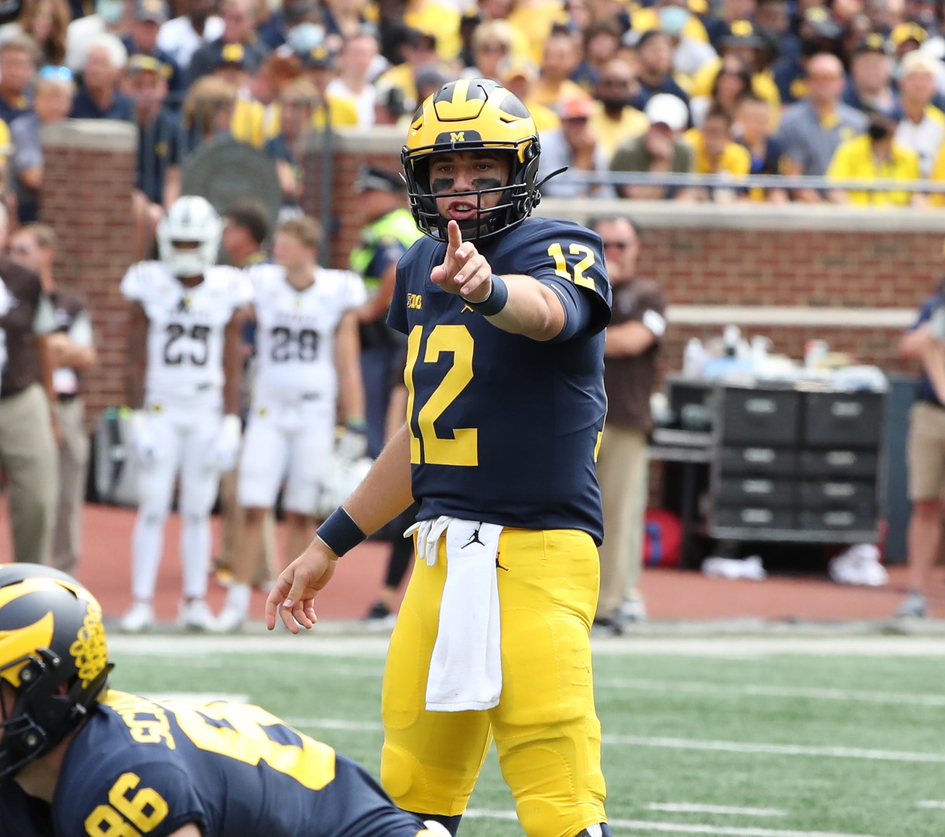 college football picks Cade McNamara michigan wolverines predictions best bet odds