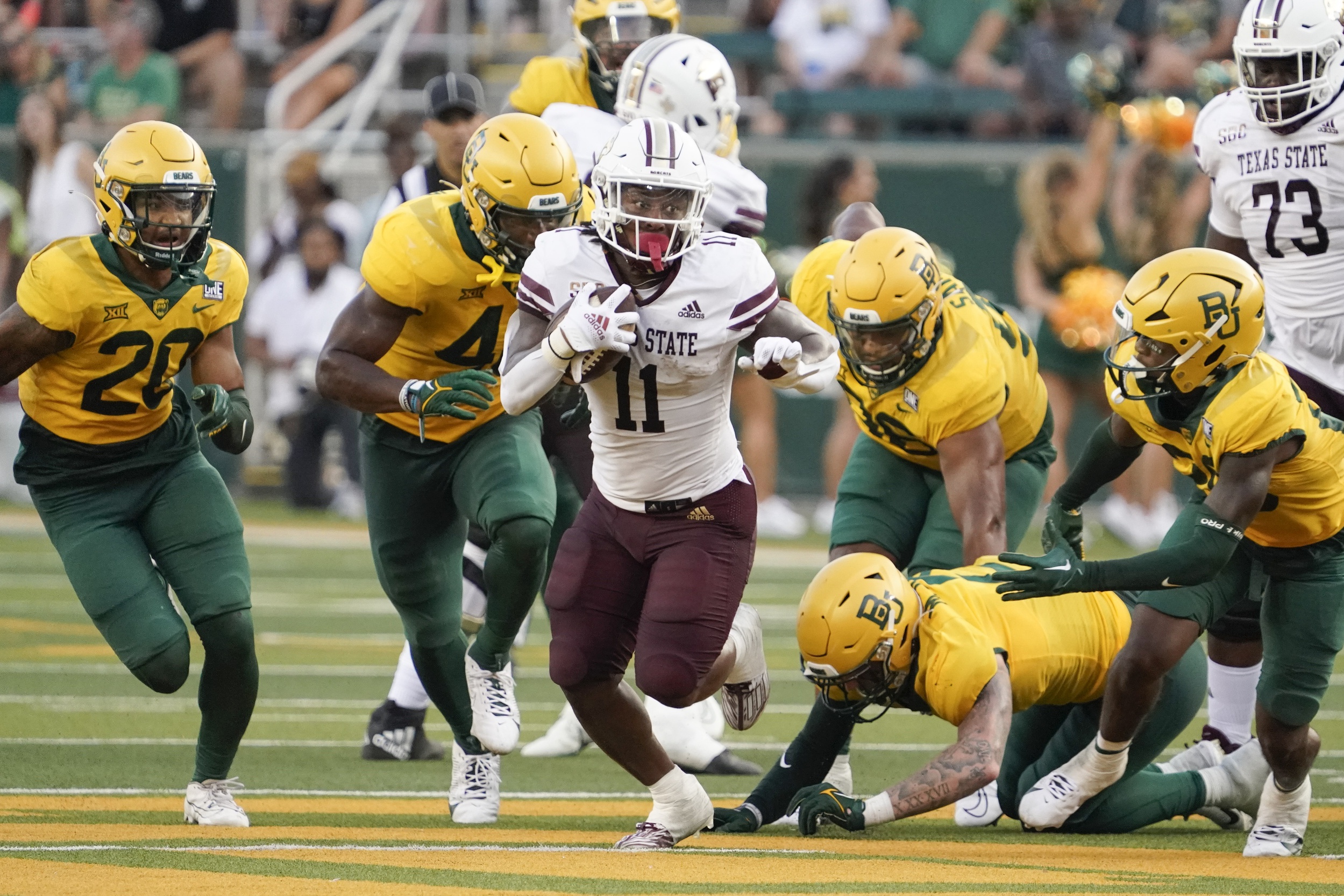 college football picks Calvin Hill Texas State Bobcats predictions best bet odds