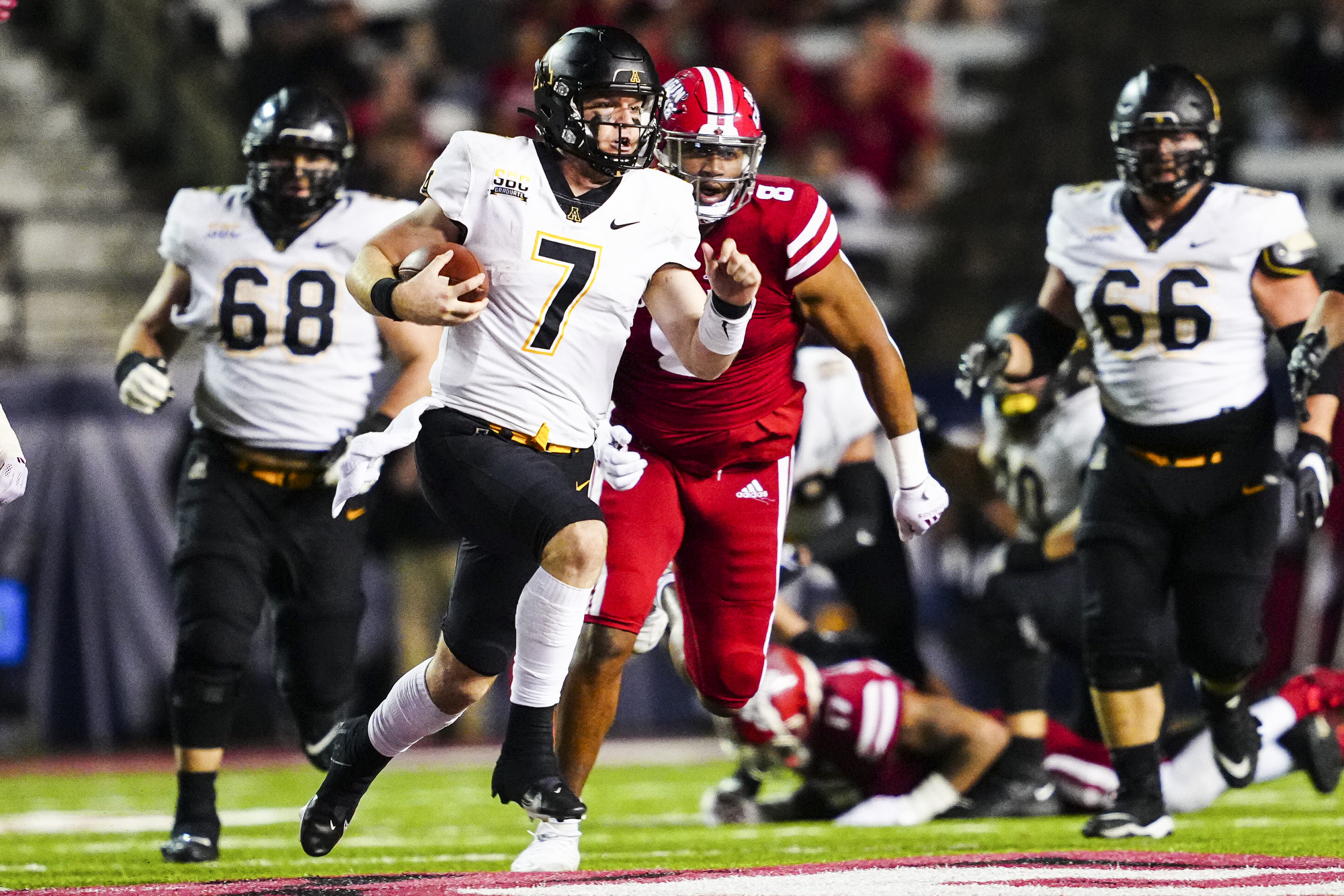 college football picks Chase Brice appalachian state mountaineers predictions best bet odds