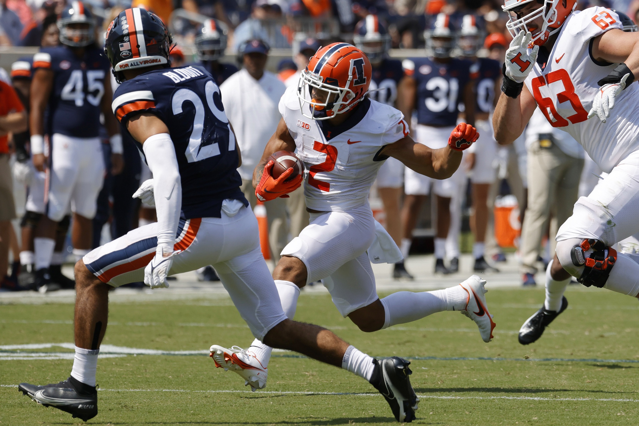 college football picks Chase Brown illinois fighting illini predictions best bet odds