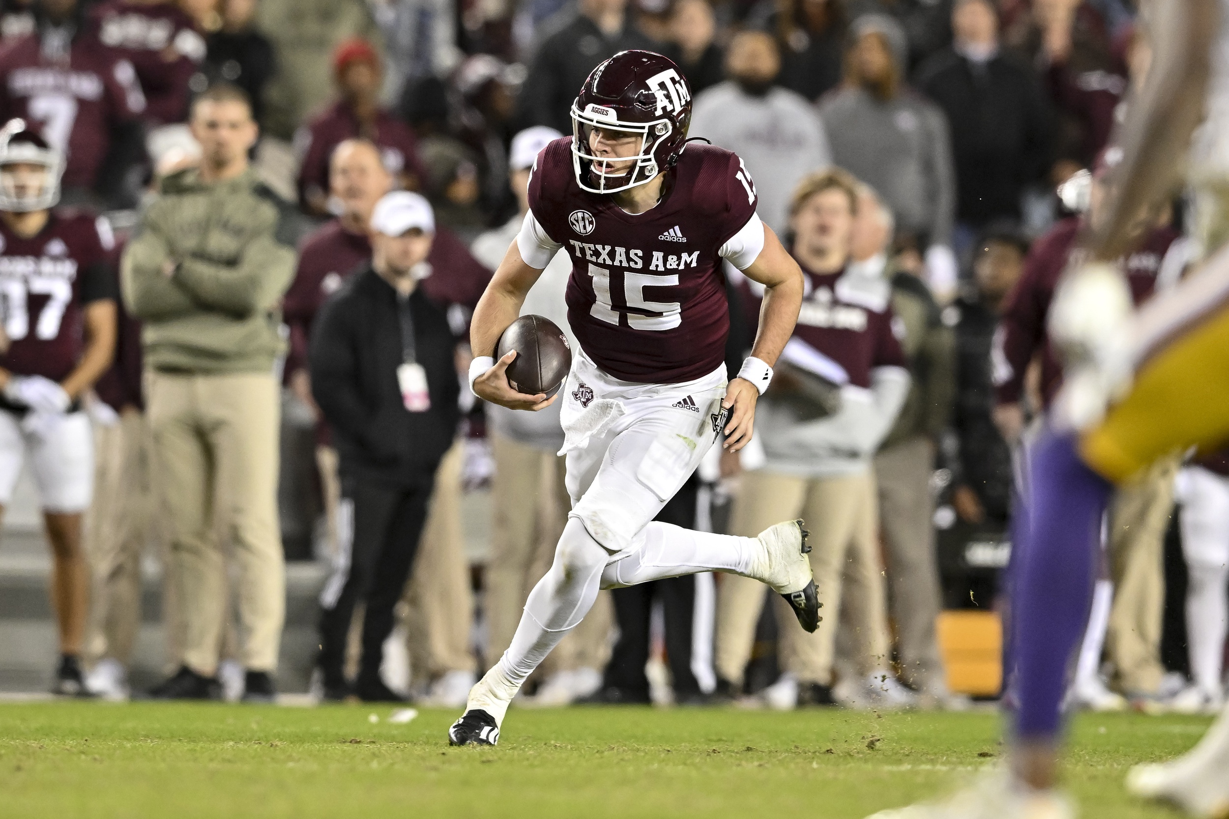 college football picks Conner Weigman Texas A&M Aggies predictions best bet odds