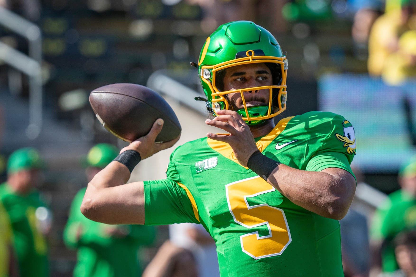 college football picks Dante Moore Oregon Ducks predictions best bet odds