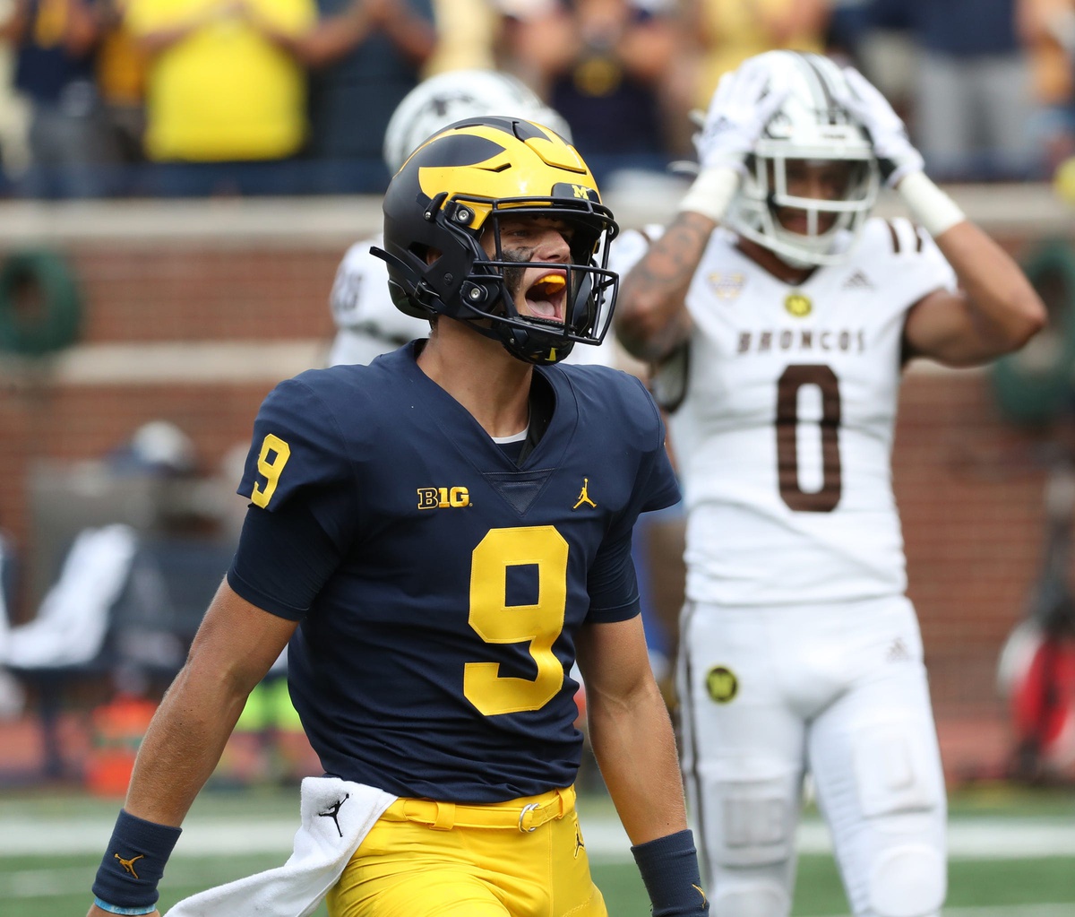 college football picks Daylen Baldwin michigan wolverines predictions best bet odds