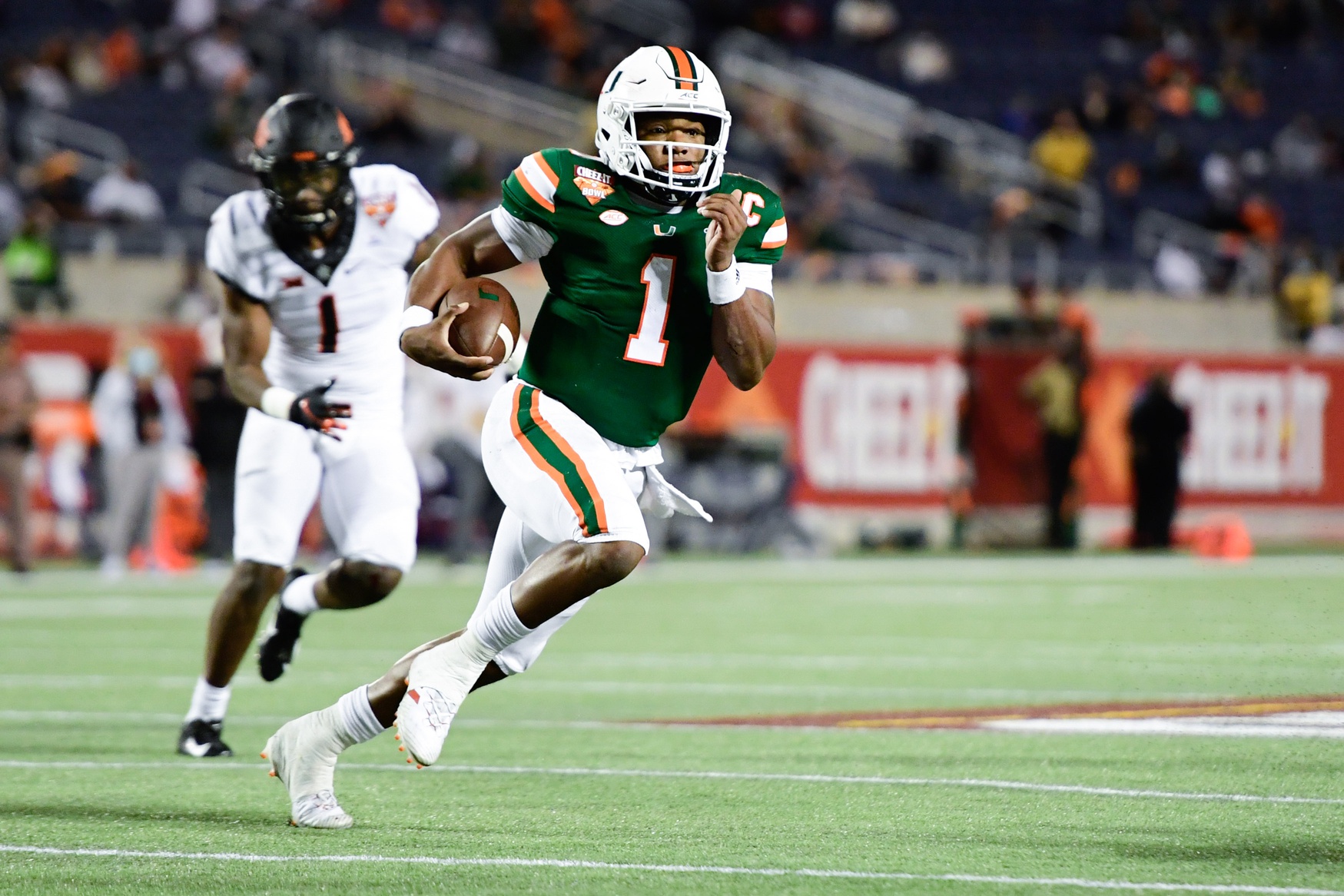 college football picks D'Eriq King miami hurricanes predictions best bet odds