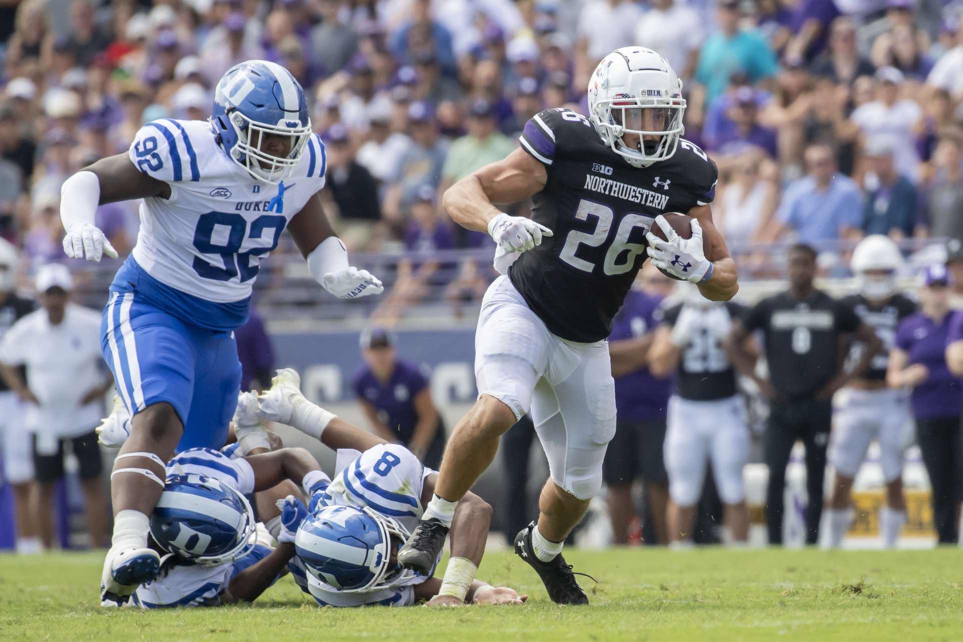 college football picks Evan Hull northwestern wildcats predictions best bet odds