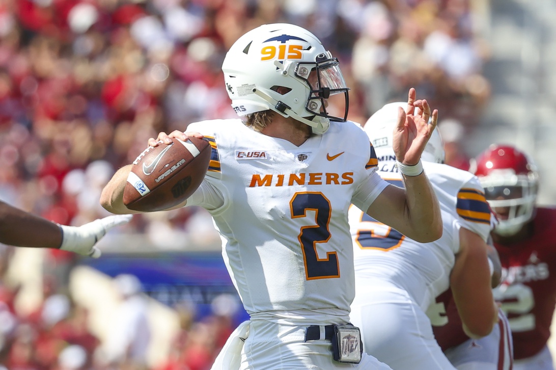 college football picks Gavin Hardison utep miners predictions best bet odds