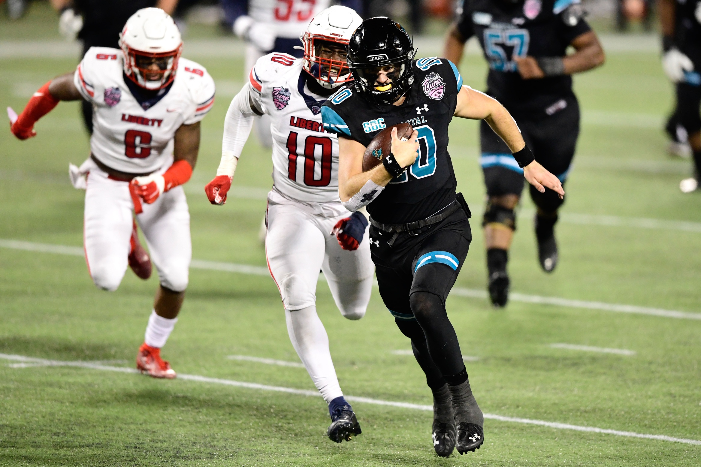 college football picks Grayson McCall coastal carolina chanticleers predictions best bet odds