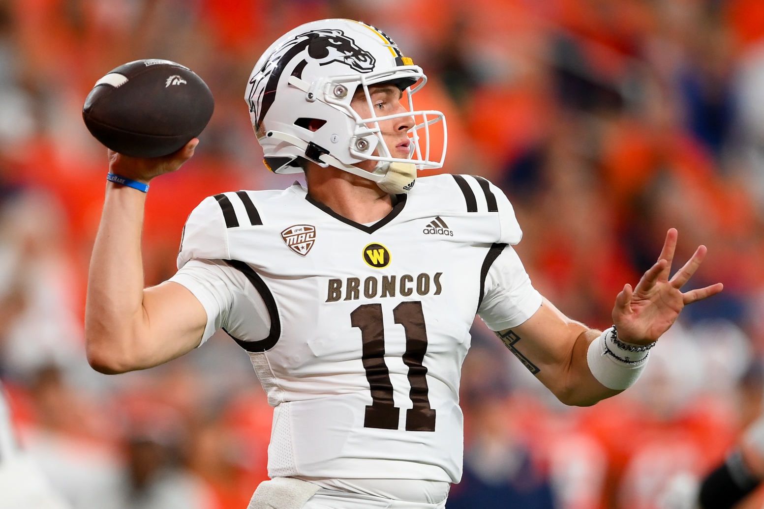 college football picks Hayden Wolff Western Michigan Broncos predictions best bet odds