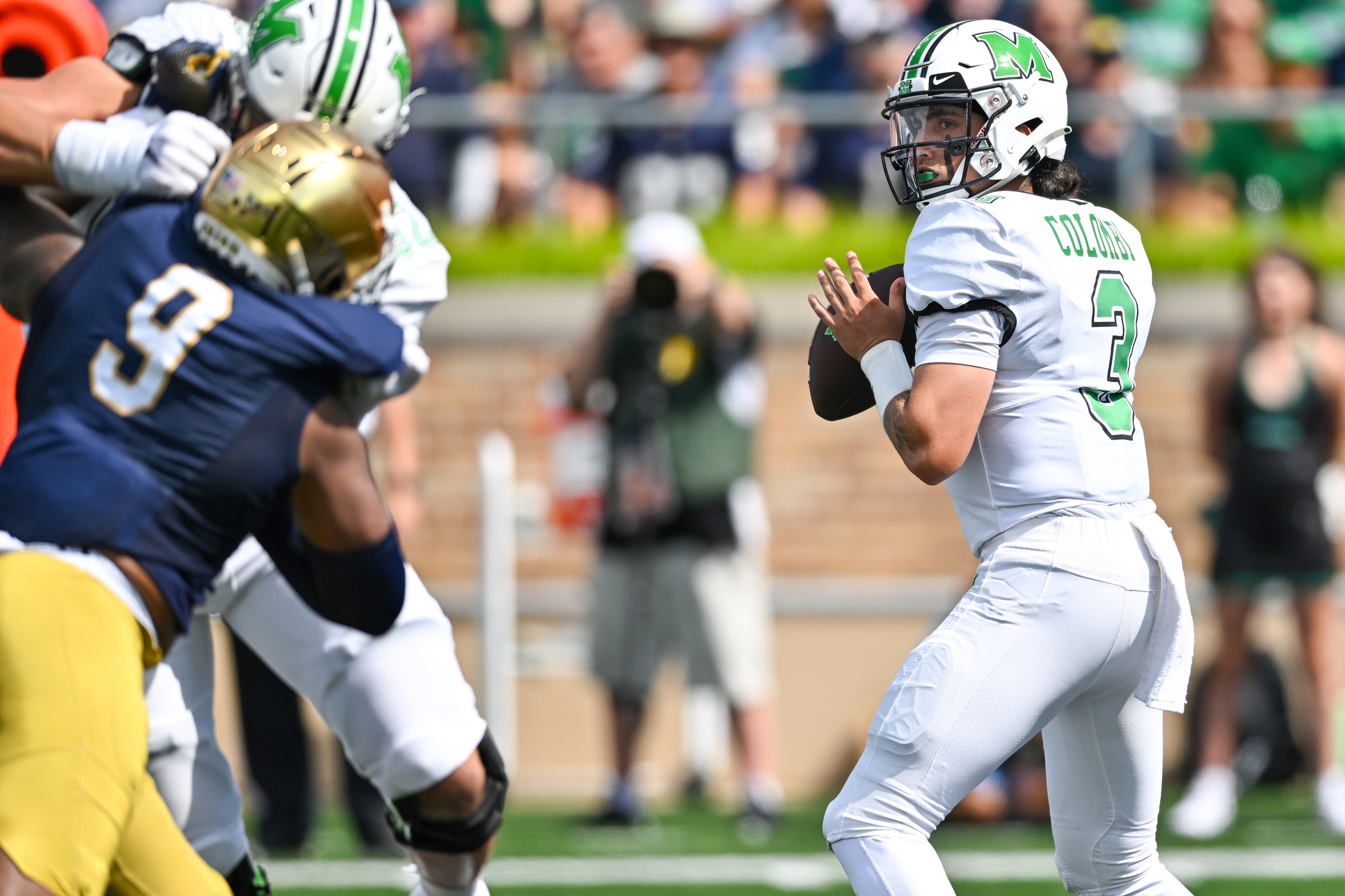 college football picks Henry Colombi marshall thundering herd predictions best bet odds