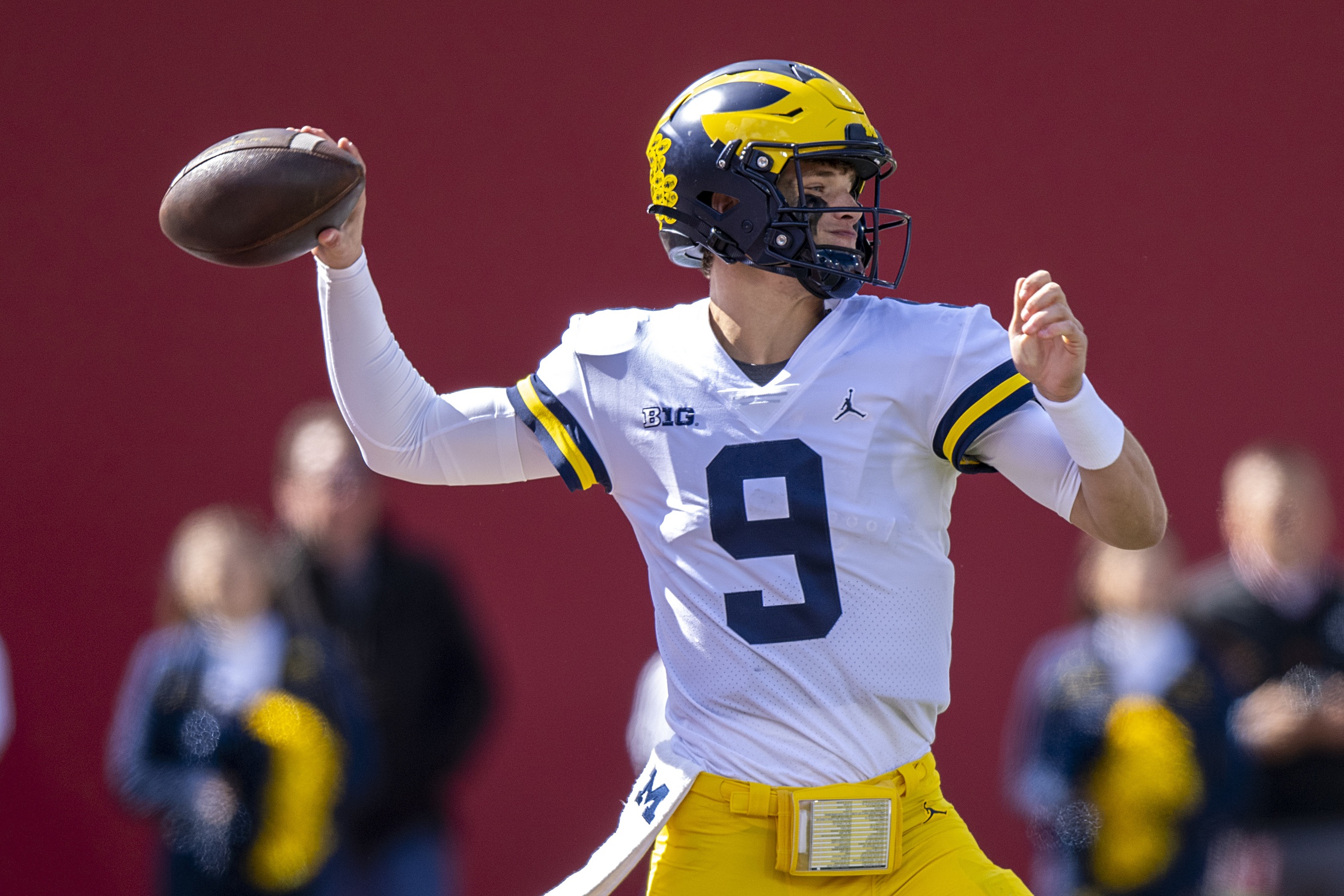 college football picks J.J. McCarthy michigan wolverines predictions best bet odds