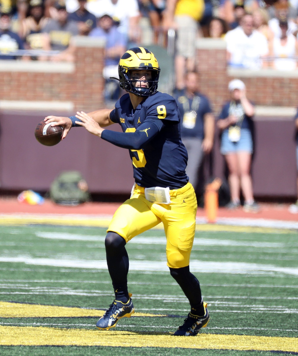 college football picks J.J. McCarthy michigan wolverines predictions best bet odds