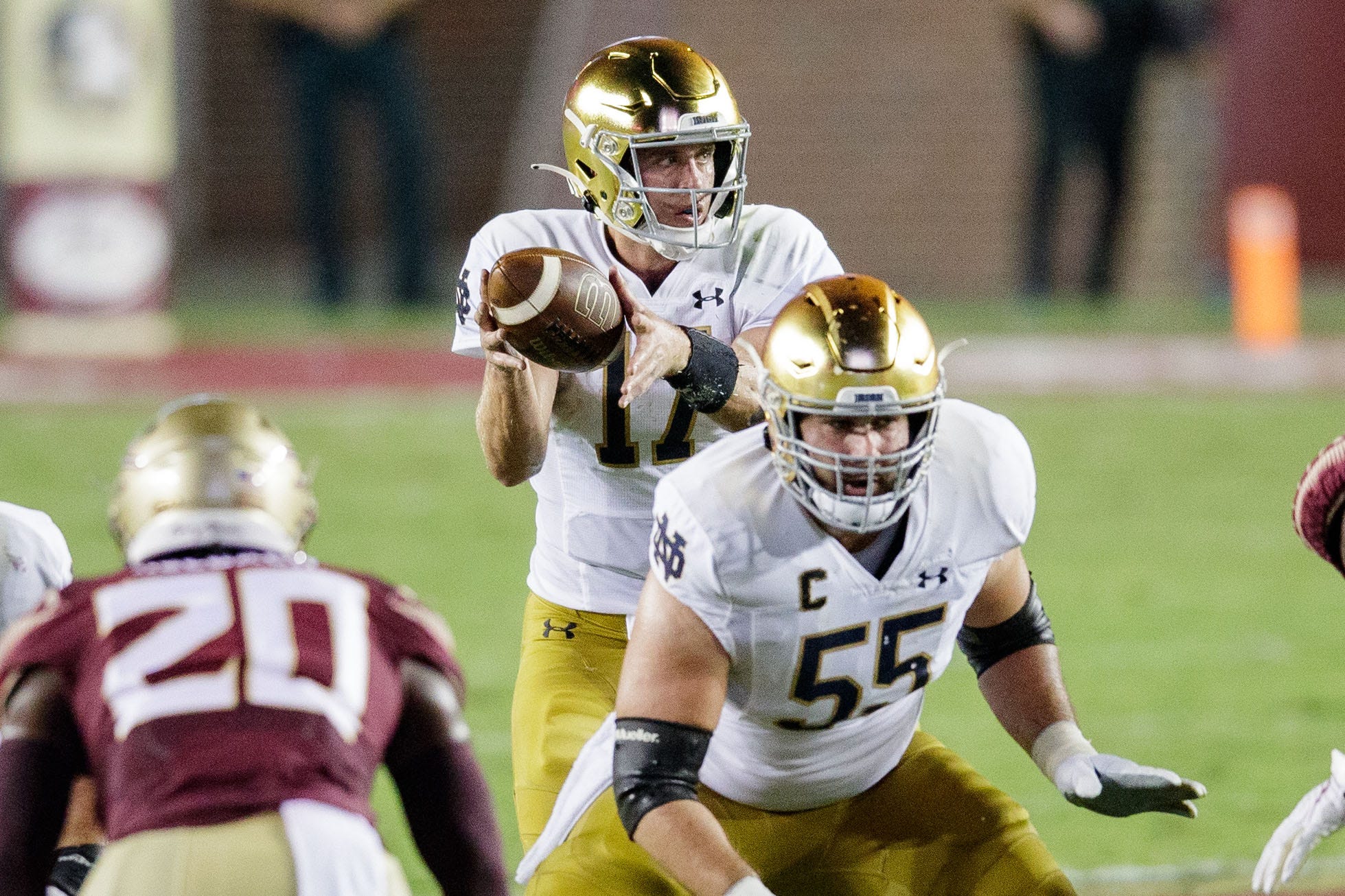 college football picks Jack Coan notre dame fighting irish predictions best bet odds
