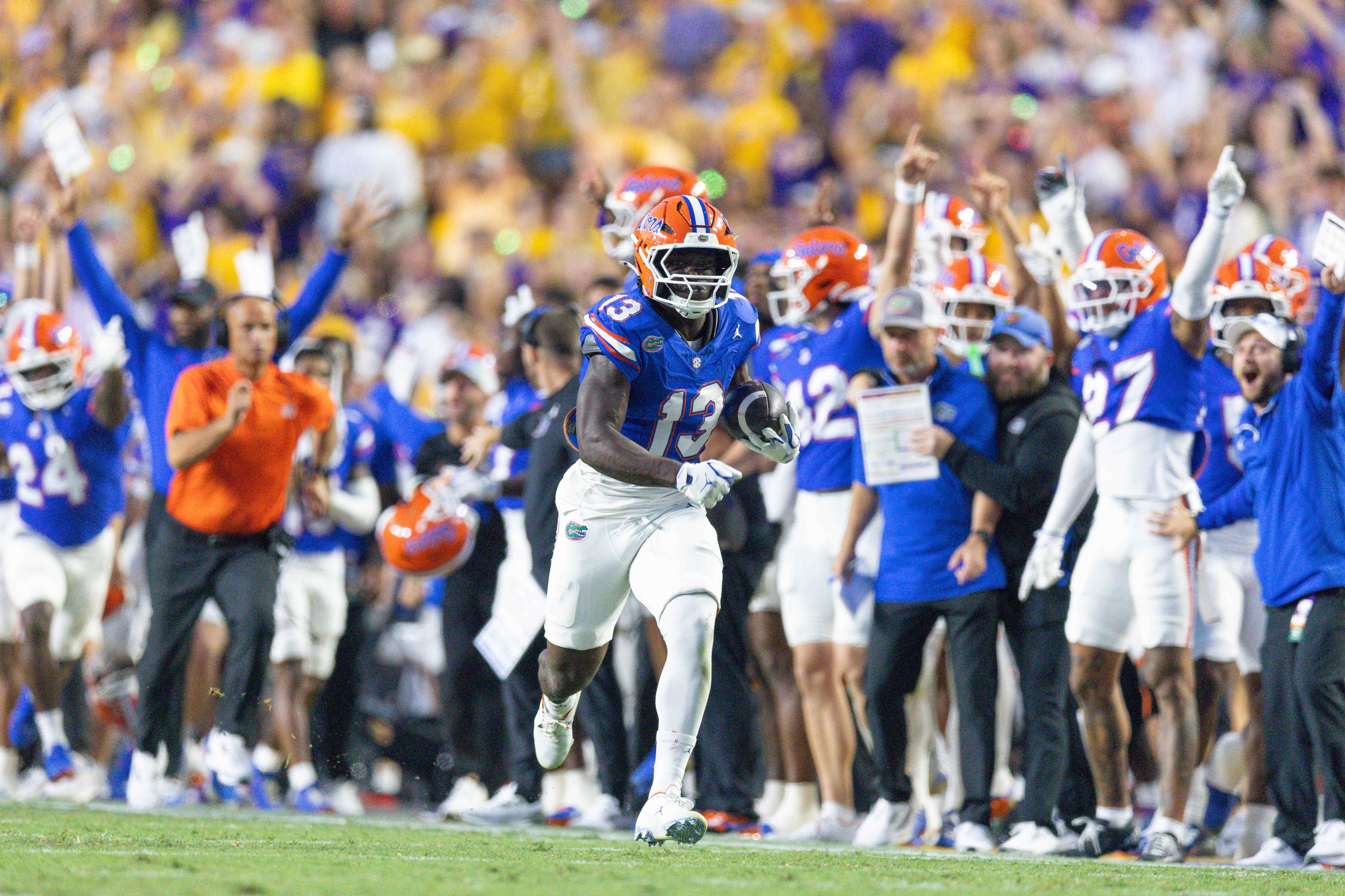 college football picks Jadan Baugh Florida Gators predictions best bet odds