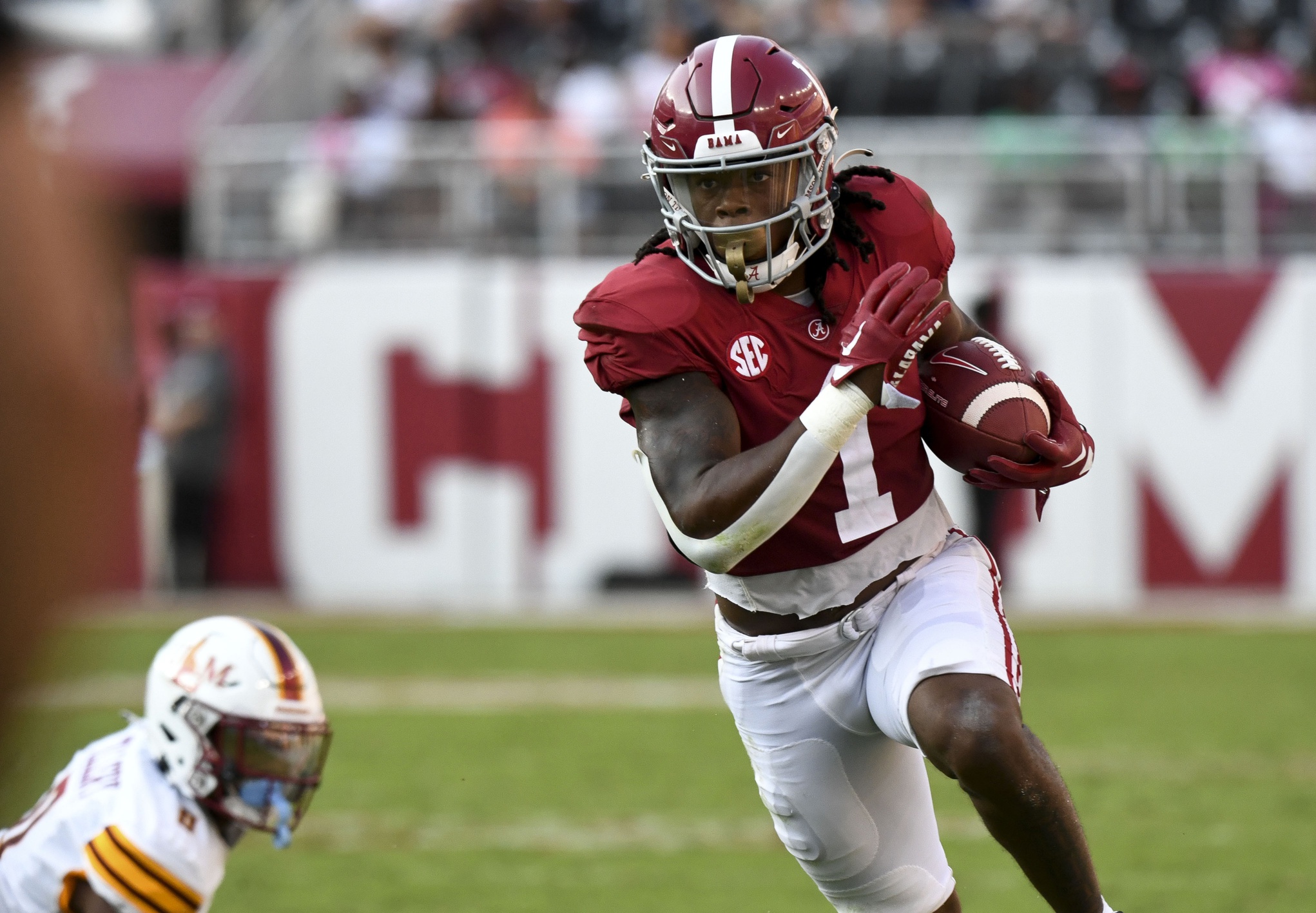 college football picks Jahmyr Gibbs alabama crimson tide predictions best bet odds