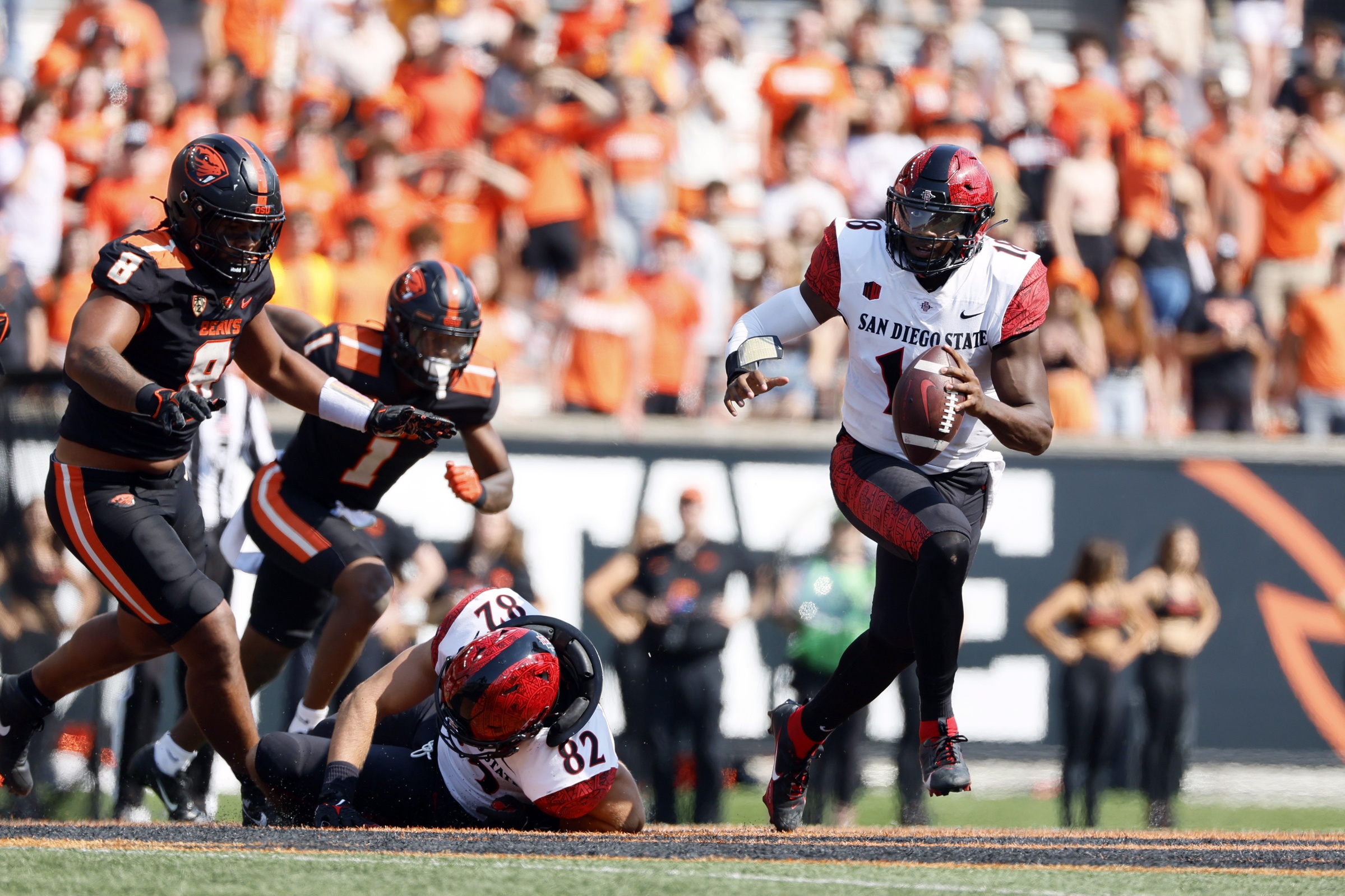 college football picks Jalen Mayden San Diego State Aztecs predictions best bet odds