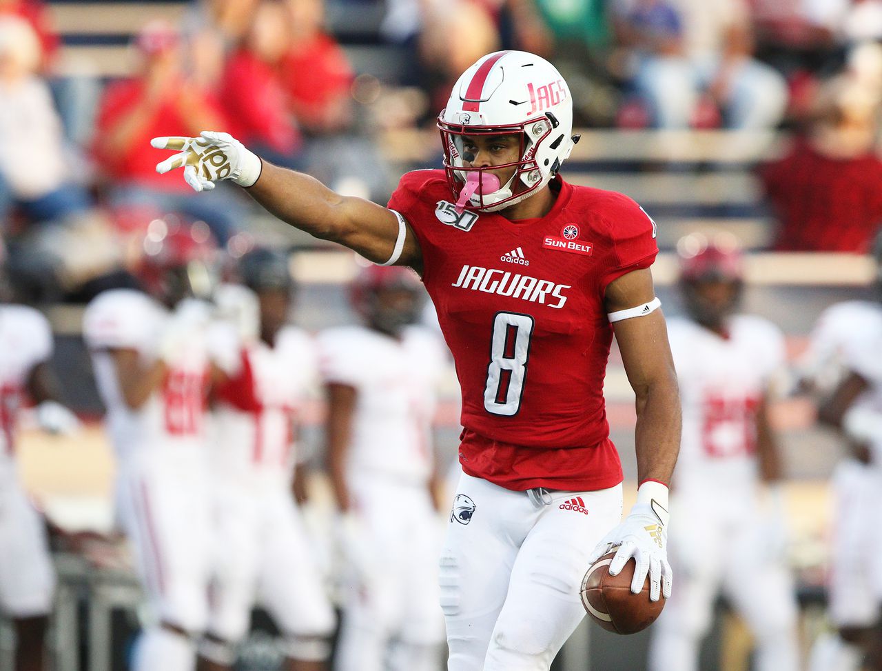 college football picks Jalen Tolbert south alabama jaguars predictions best bet odds
