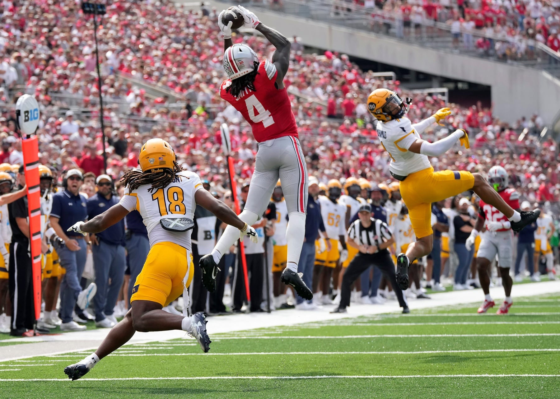 college football picks Jeremiah Smith Ohio State Buckeyes predictions best bet odds