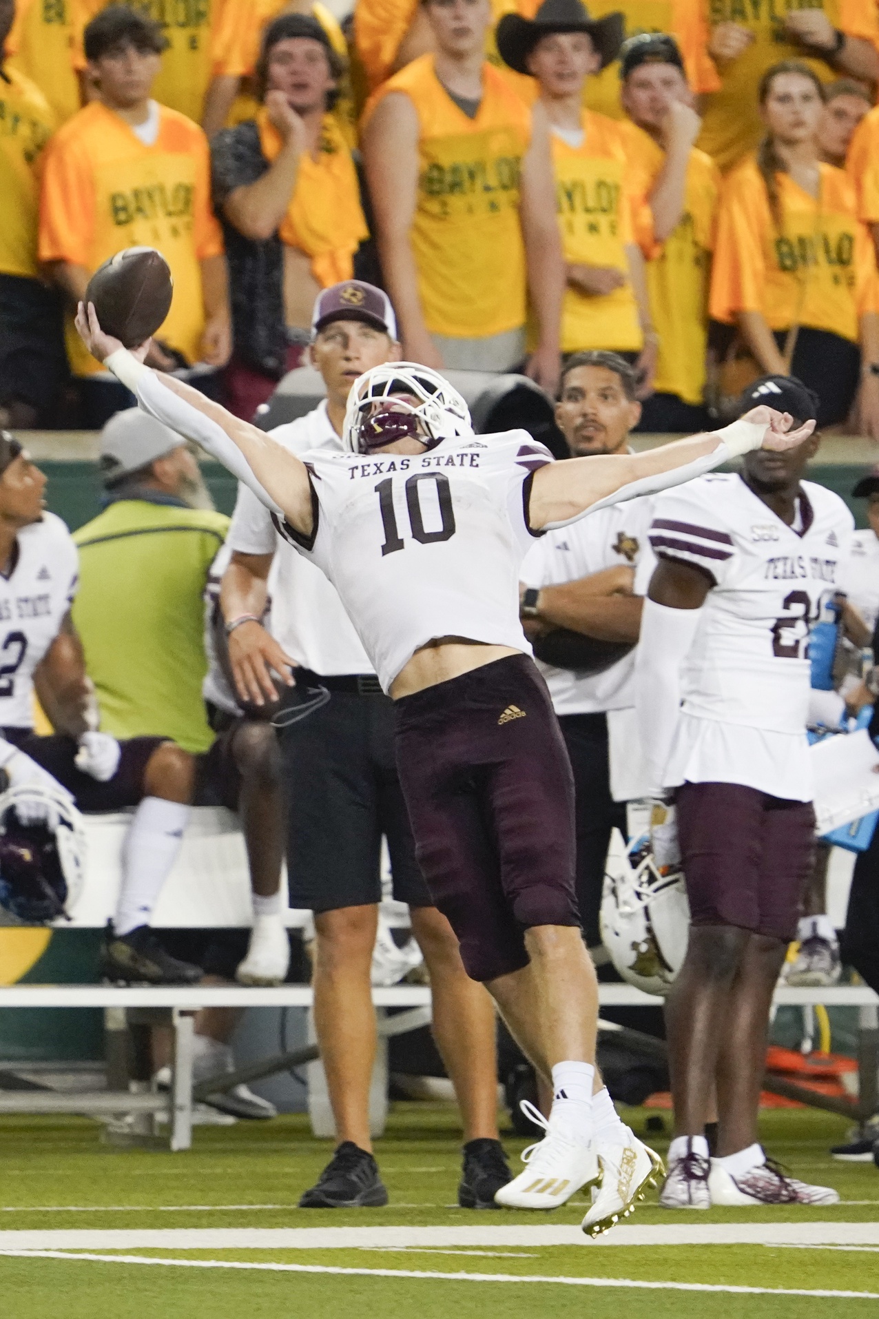 college football picks Joey Hobert Texas State Bobcats predictions best bet odds