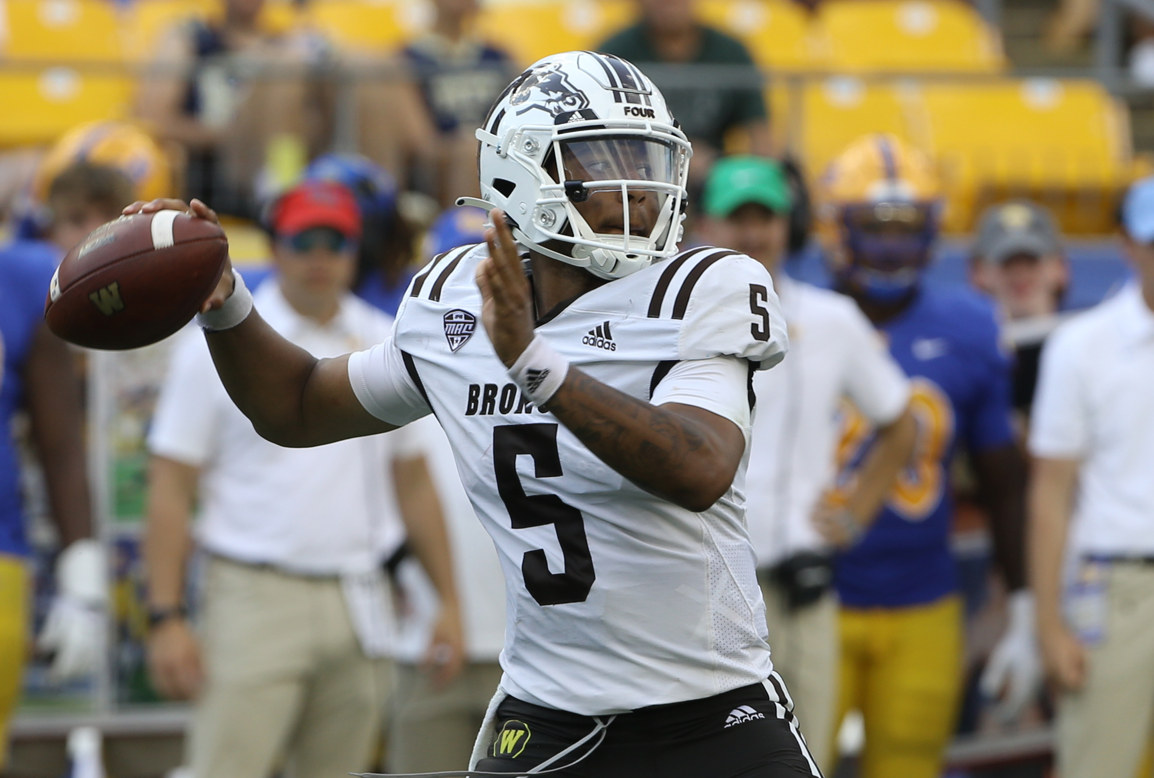 college football picks Kaleb Eleby western michigan broncos predictions best bet odds