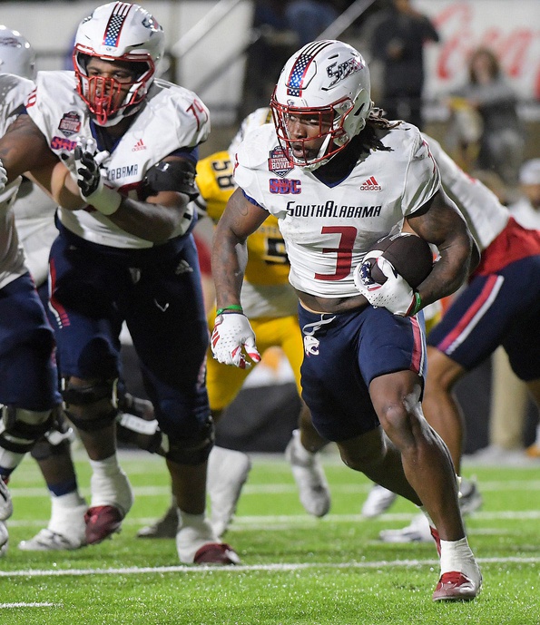 college football picks Kentrel Bullock South Alabama Jaguars predictions best bet odds