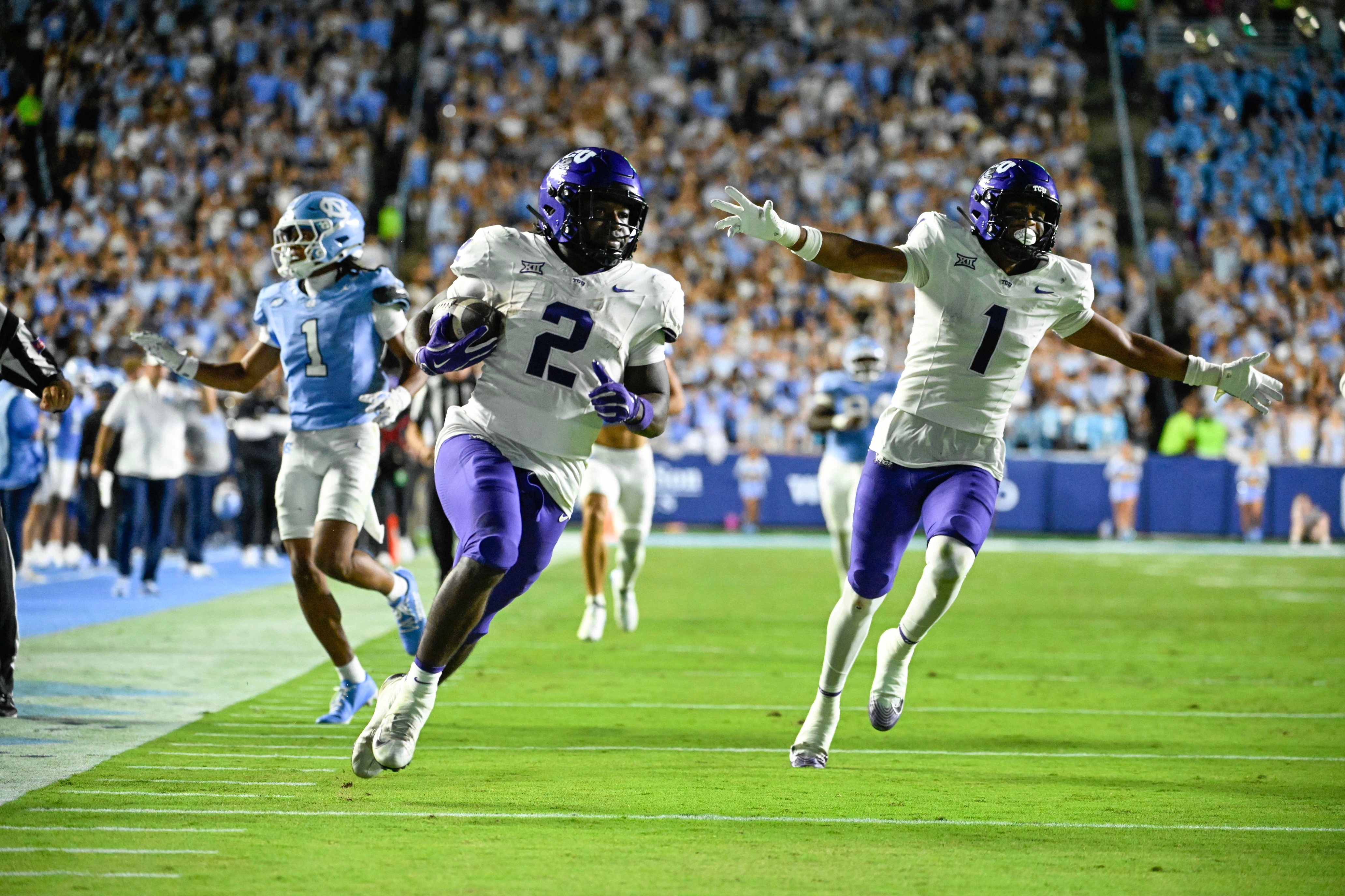 college football picks Kevorian Barnes TCU Horned Frogs predictions best bet odds